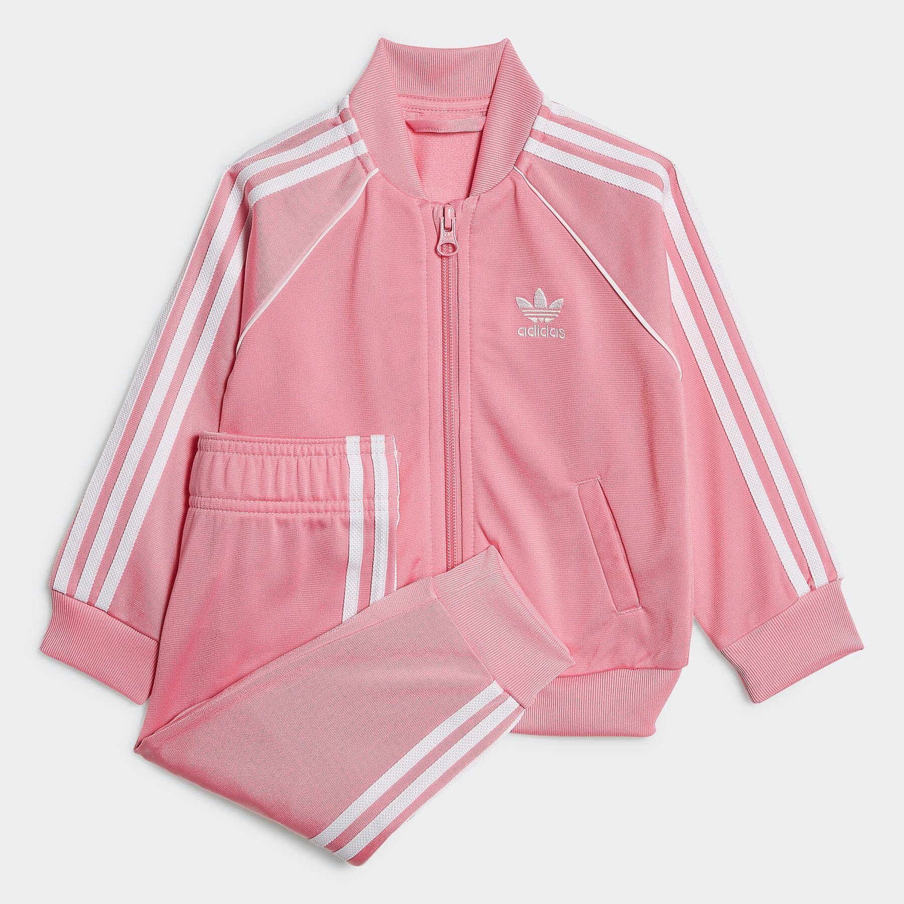 Trainingsanzug SST Originals Bliss adidas für (2-tlg), Pink Kinder ADICOLOR