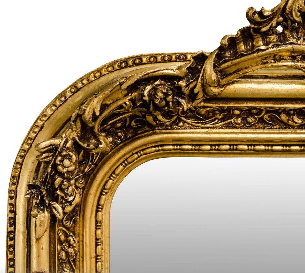 Barock Barockspiegel 160 Möbel Stil Casa - Gold Antik 90 x cm Padrino Spiegel H. Wandspiegel