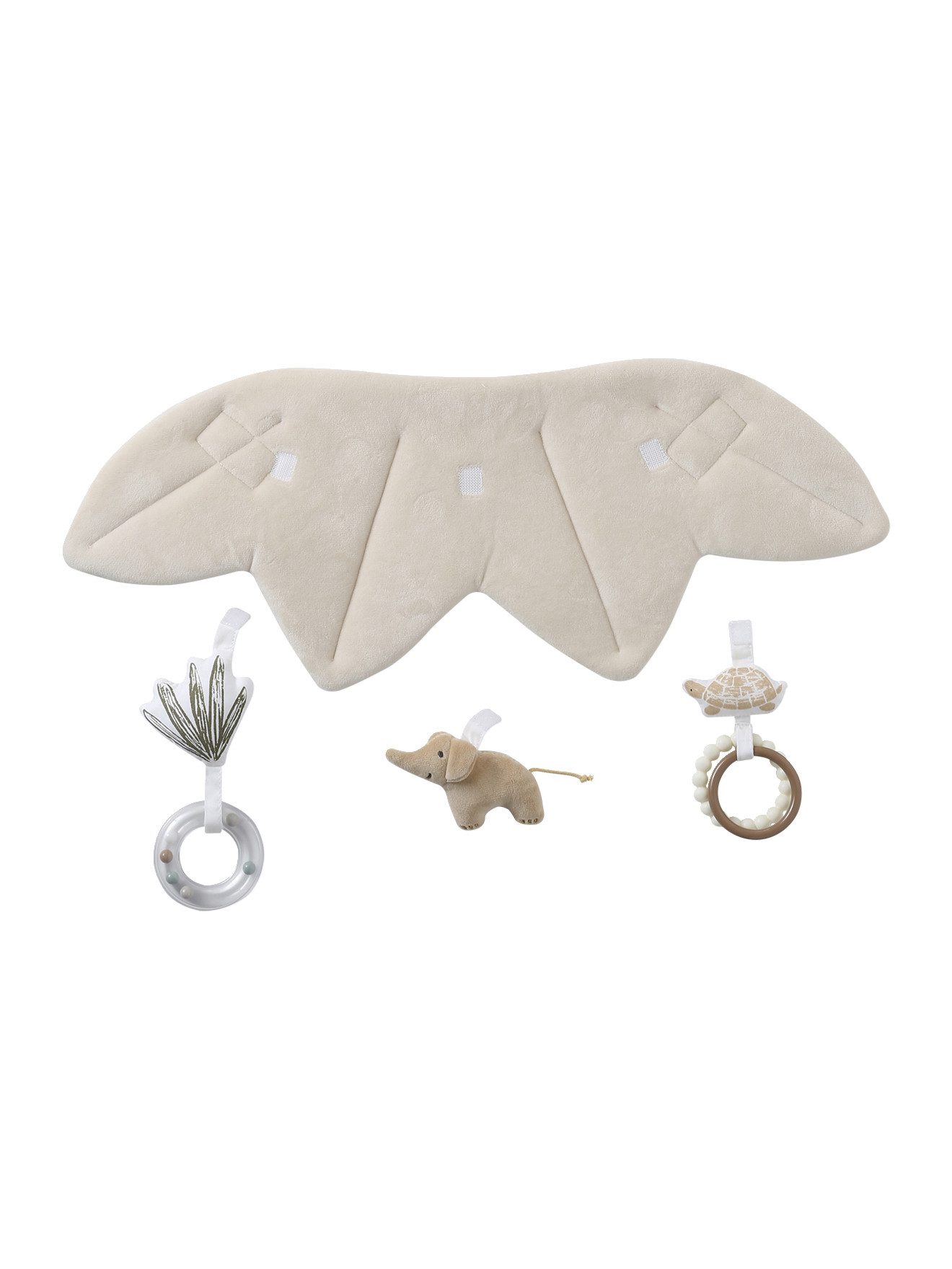 Krabbeldecke Baby Activity-Kissen, vertbaudet, Feinmotorik