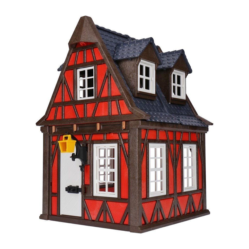 Playmobil Dachteil rot Fachwerkhaus  offen  # 5 