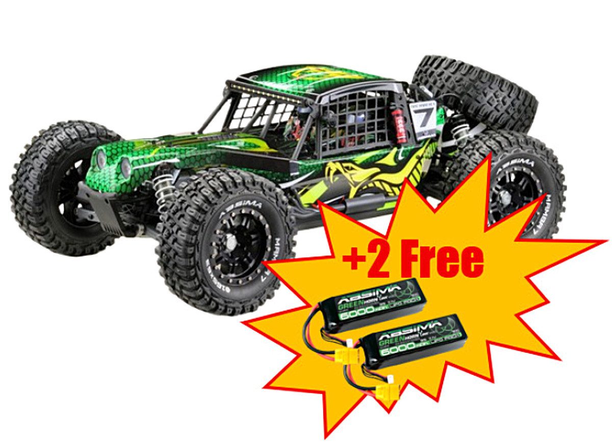 Absima RC-Monstertruck 1:7 Rock Racer "Mamba 7" 6S BL RTR