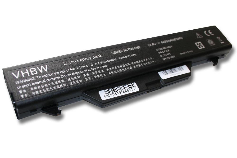 vhbw passend für HP ProBook 4720s, 4510s, 4515s, 4710s, 4510, 4515, 4710, Laptop-Akku 4400 mAh | Notebook-Akkus