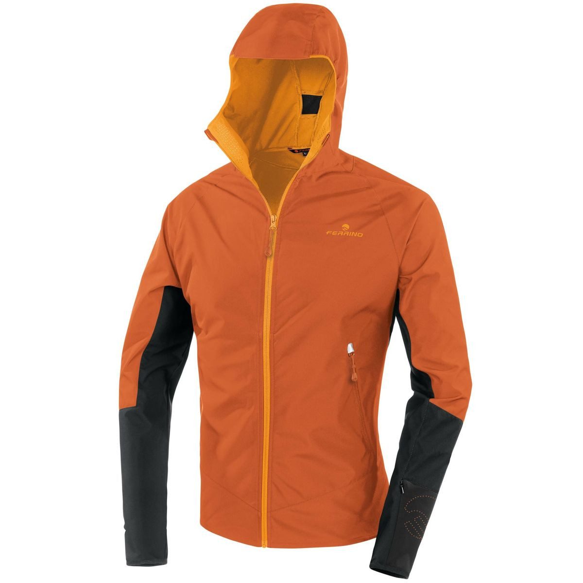 Ferrino Softshelljacke Ural Jacket MAN Leichte, wasserabweisende Outdoorjacke mit elastischen Anpassungen