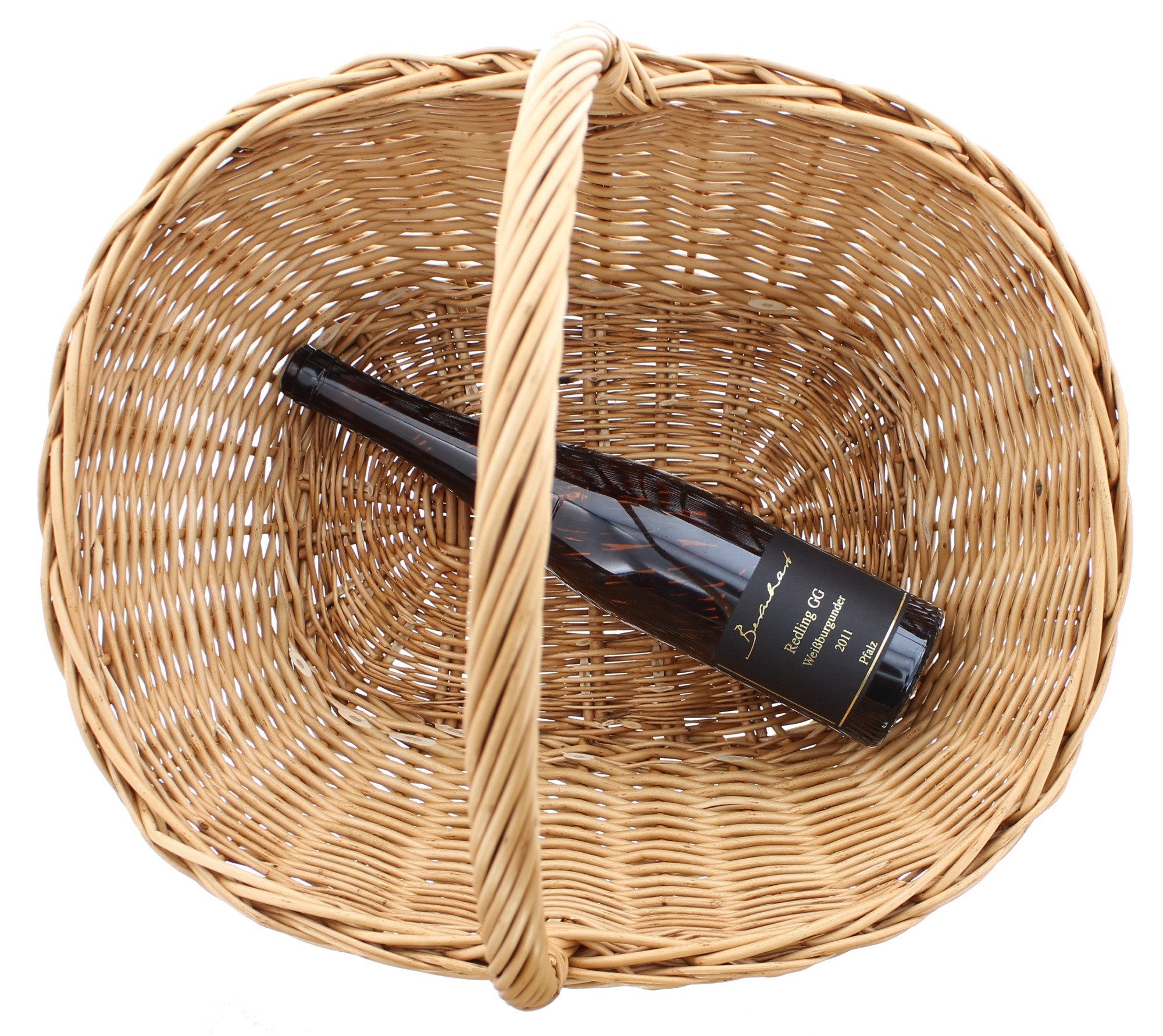Frank Flechtwaren Allzweckkorb, Einkaufskorb Gesotten