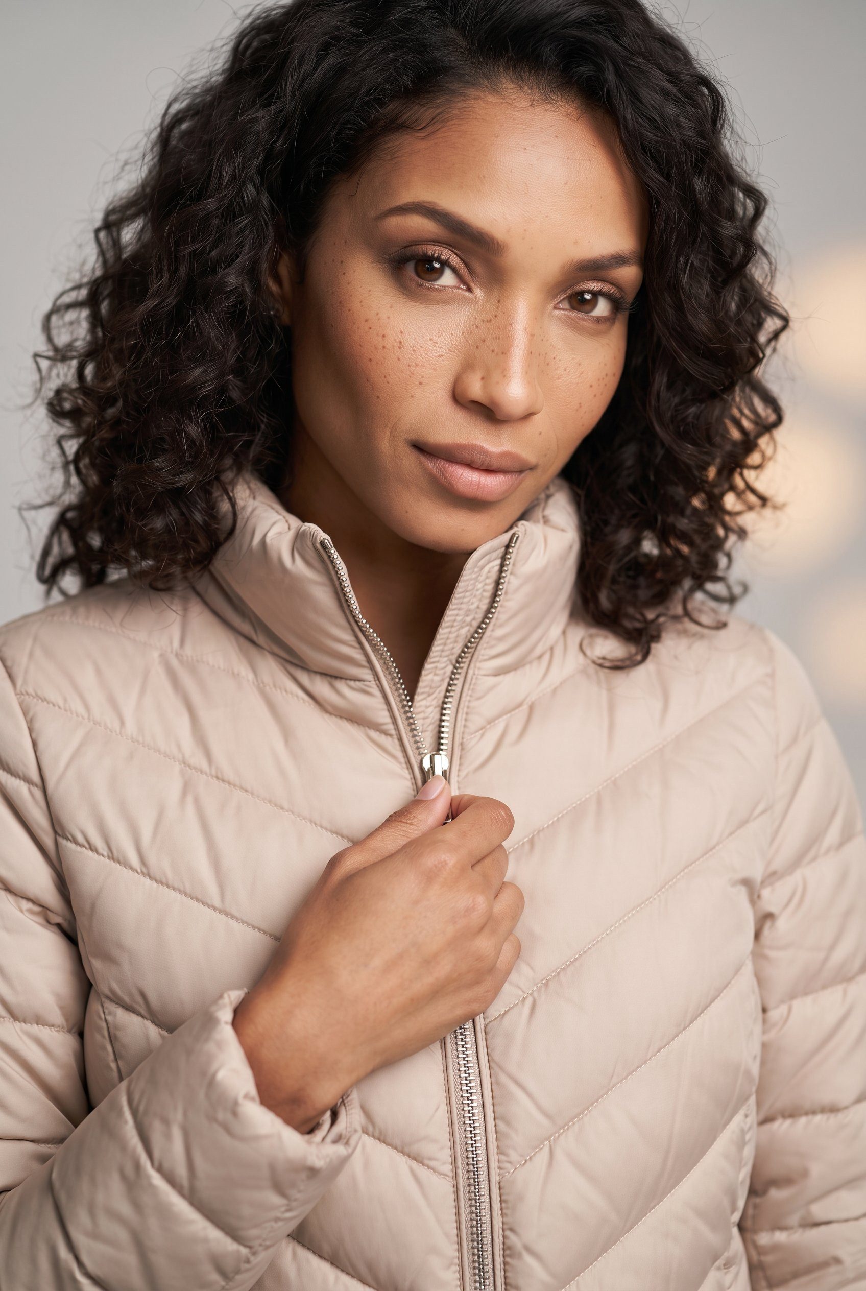 JDY Steppjacke JDYPOWER LONG HOOD PUFFER OTW HAB Kunstfaser