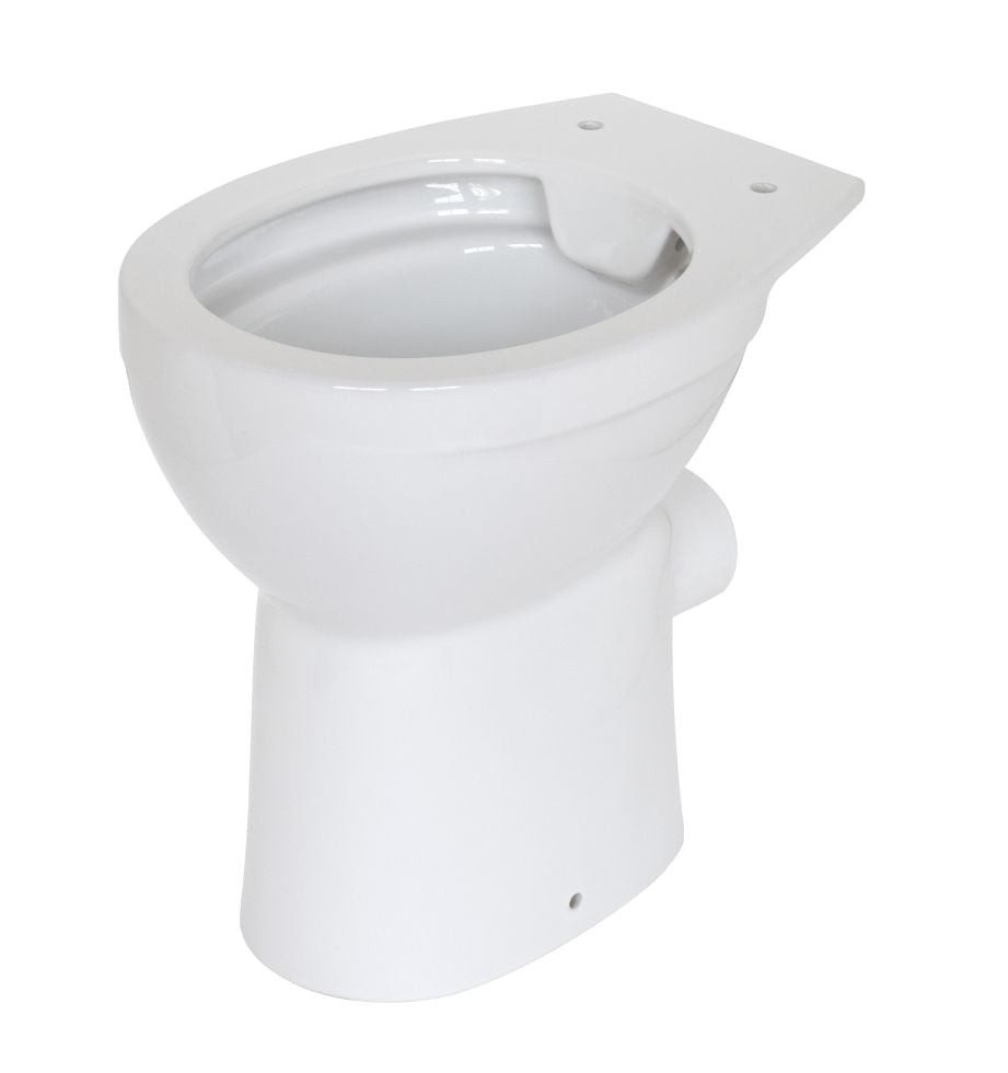 Primaster Tiefspül-WC Primaster Stand WC spülrandlos Eta Tiefspüler weiß