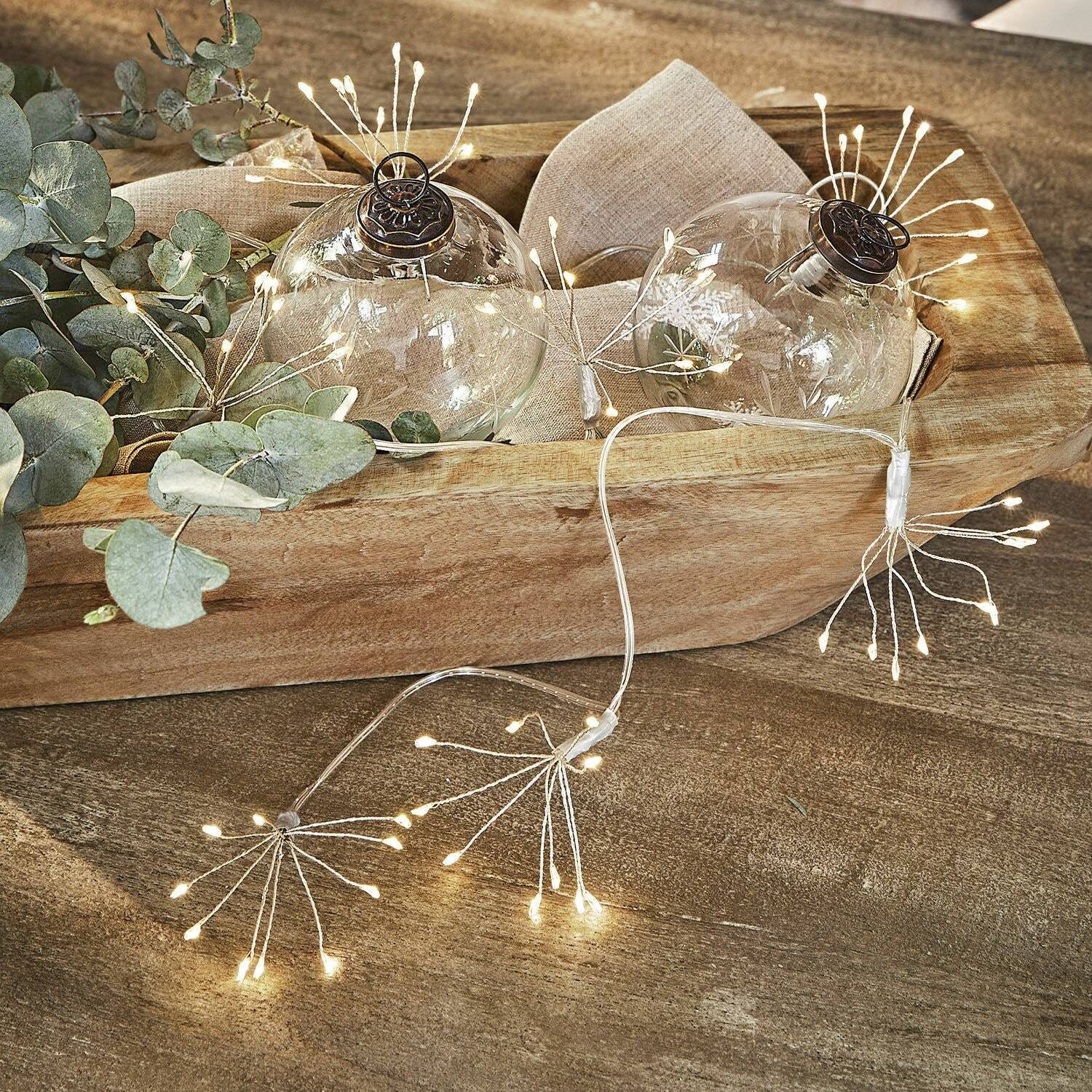 Mirabeau LED-Lichterkette Lichterkette Sparkles klar