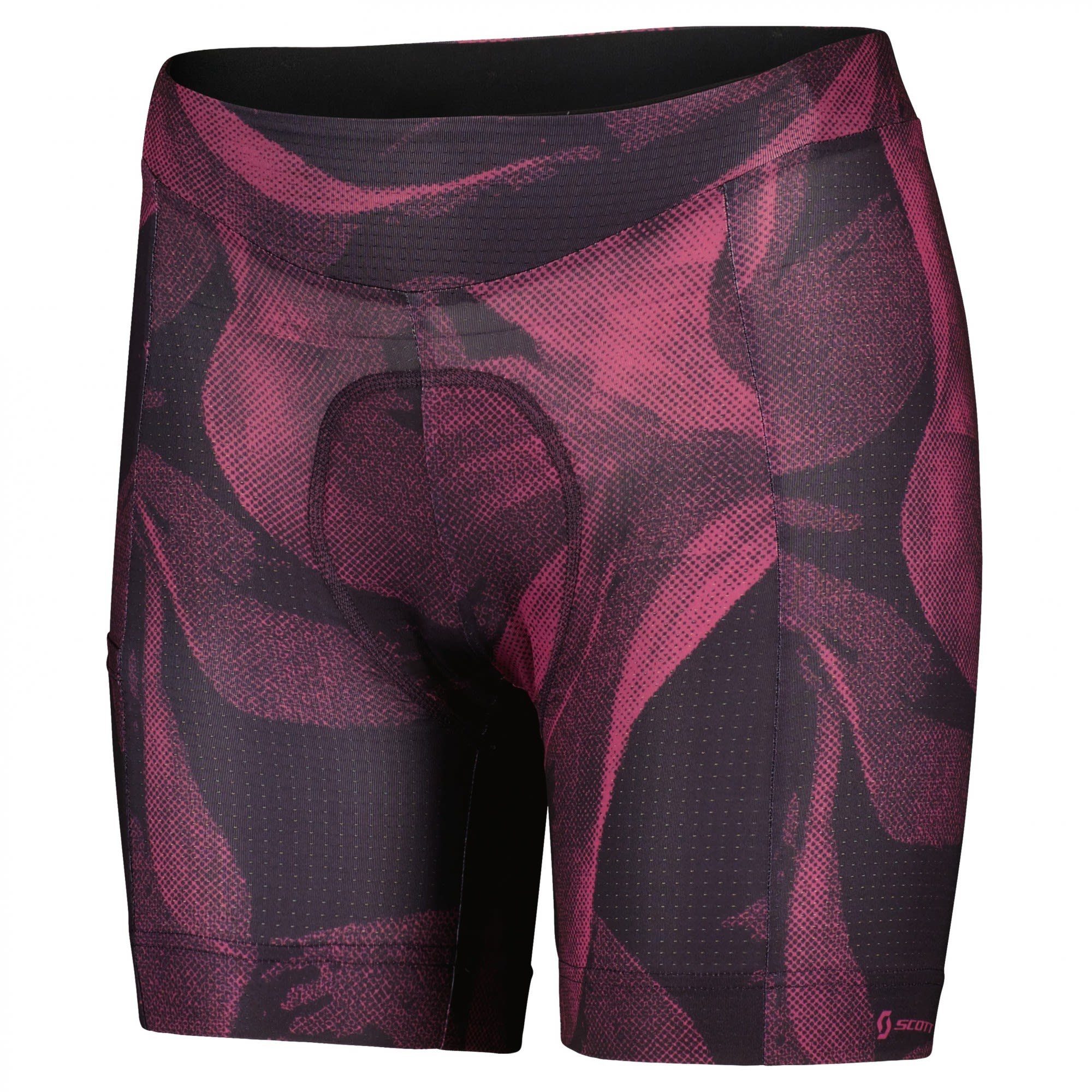 Scott Strandshorts Scott W Trail Underwear Graph + Shorts Damen Dark Purple - Carmine Pink