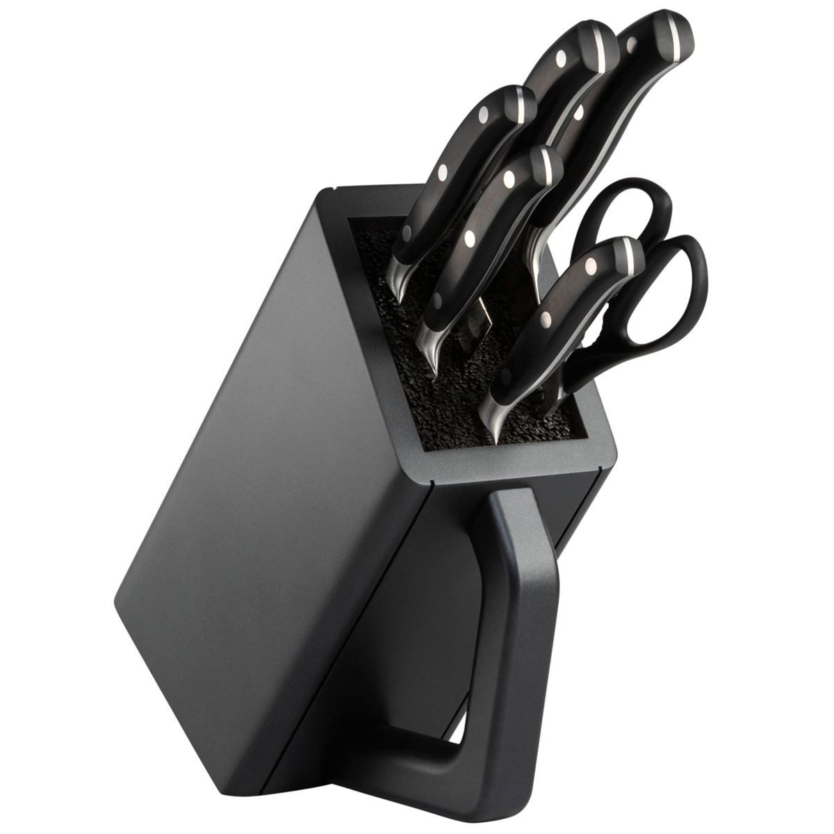 Victorinox Zubereitungsmesser Kochmesser-Block 6 tlg