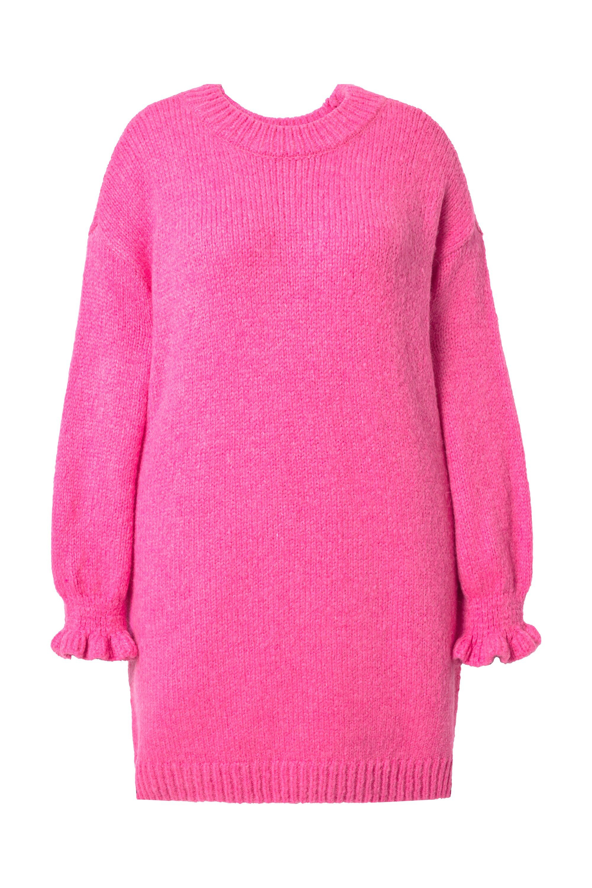 Studio Untold Jerseykleid Strickkleid oversized Rüschenärmel günstig online kaufen