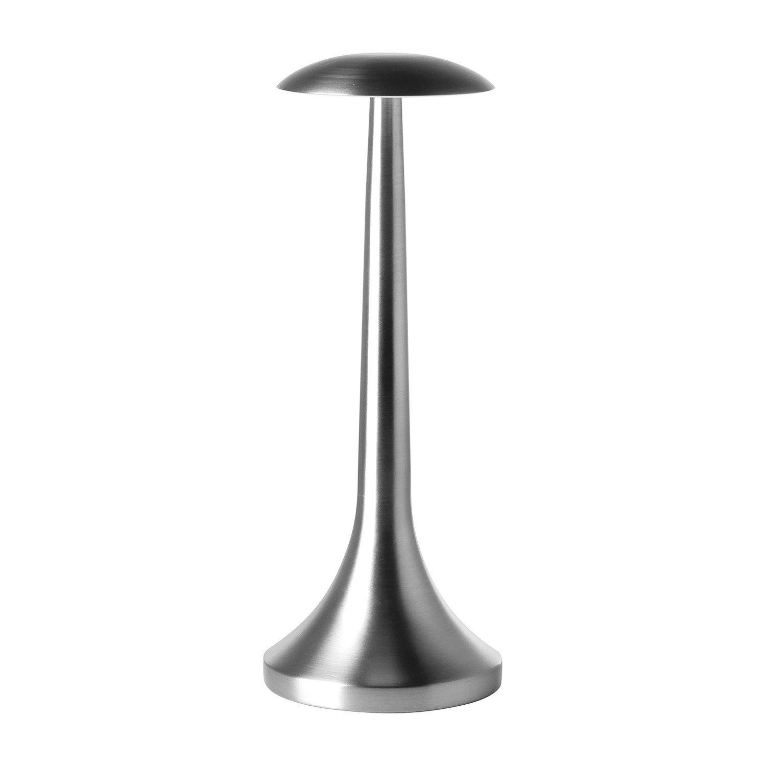 Fink LED Dekolicht ILLUMA LED Leuchte - H. 30cm x B. 11cm - silber - Metall - Dekolampe, LED Lampe Leuchte - Effiziente LED Beleuchtung für Ihr Zuhause