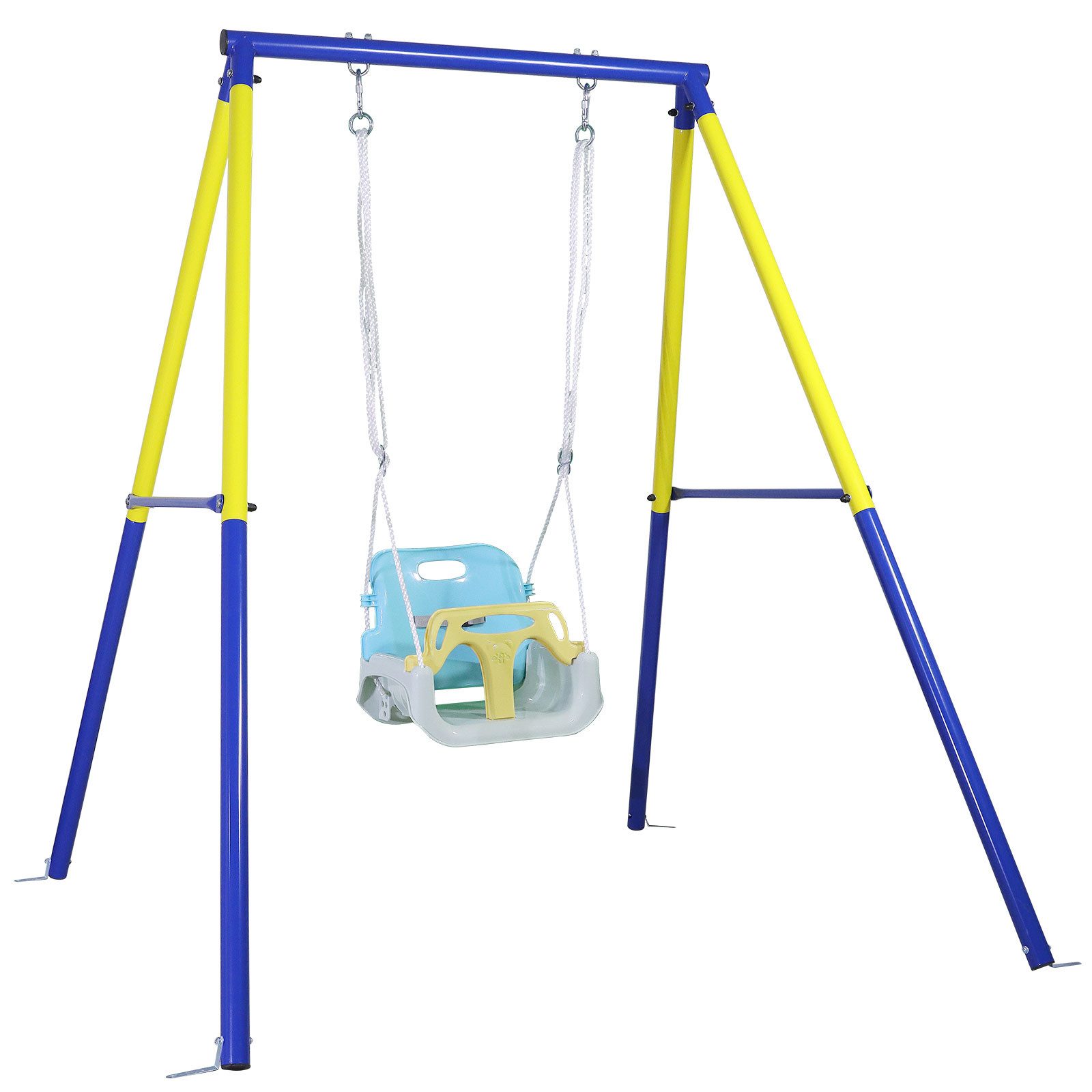 CCLIFE Schaukelgestell Babyschaukel mit Schaukelgestell Kinderschaukel Scha günstig online kaufen