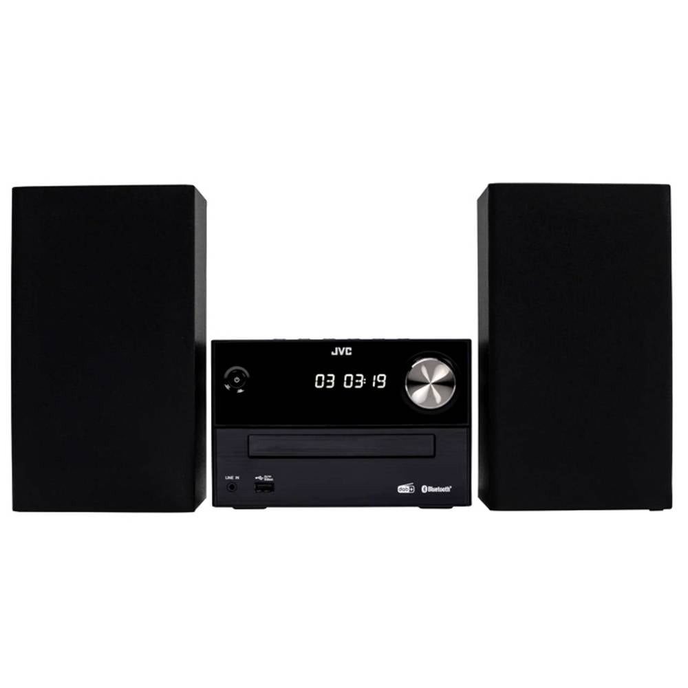 JVC UX-C25DAB Stereoanlage DAB+, Bluetooth®, CD, USB, Schwarz UXC25DAB Stereoanlage