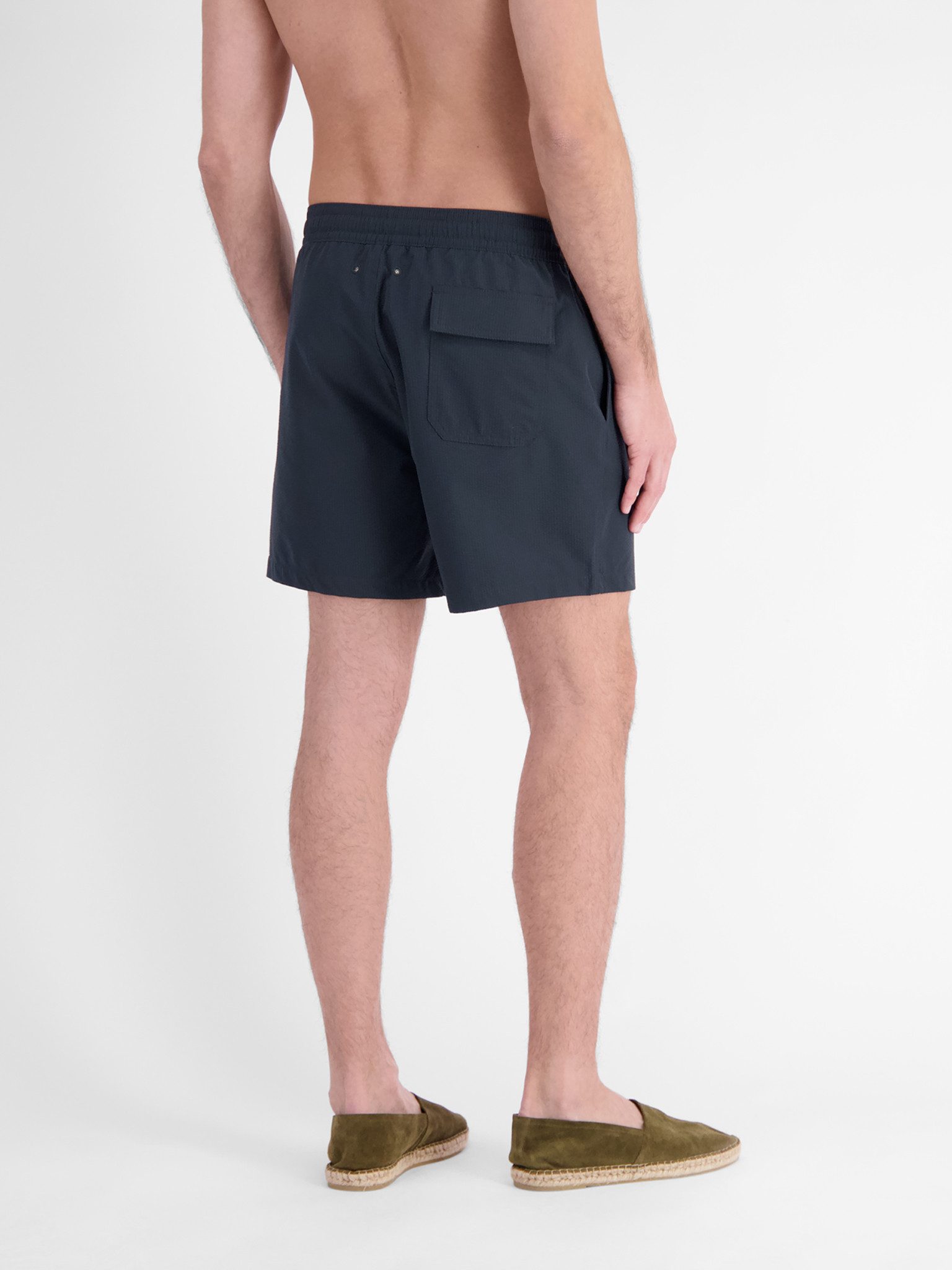 LERROS Strandshorts aus Seersucker, mit Kordelzug