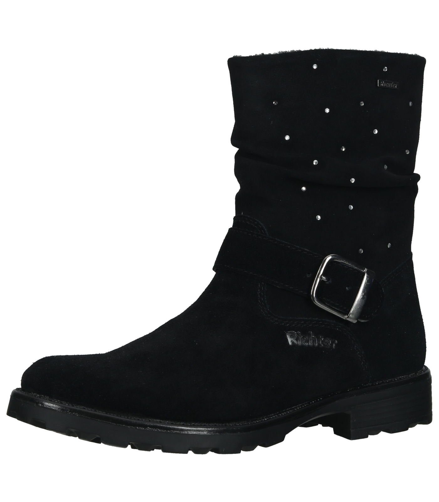 Richter Stiefelette Veloursleder/Textil Stiefelette