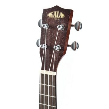 KALA Ukulele, KA-15-C-BNDL Satin Mahogany - Konzert Ukulele