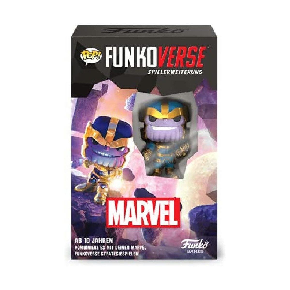 Funko Spiel Strategie-Spiel - Funkoverse Marvel (Spielerweiterung), Brettspiel