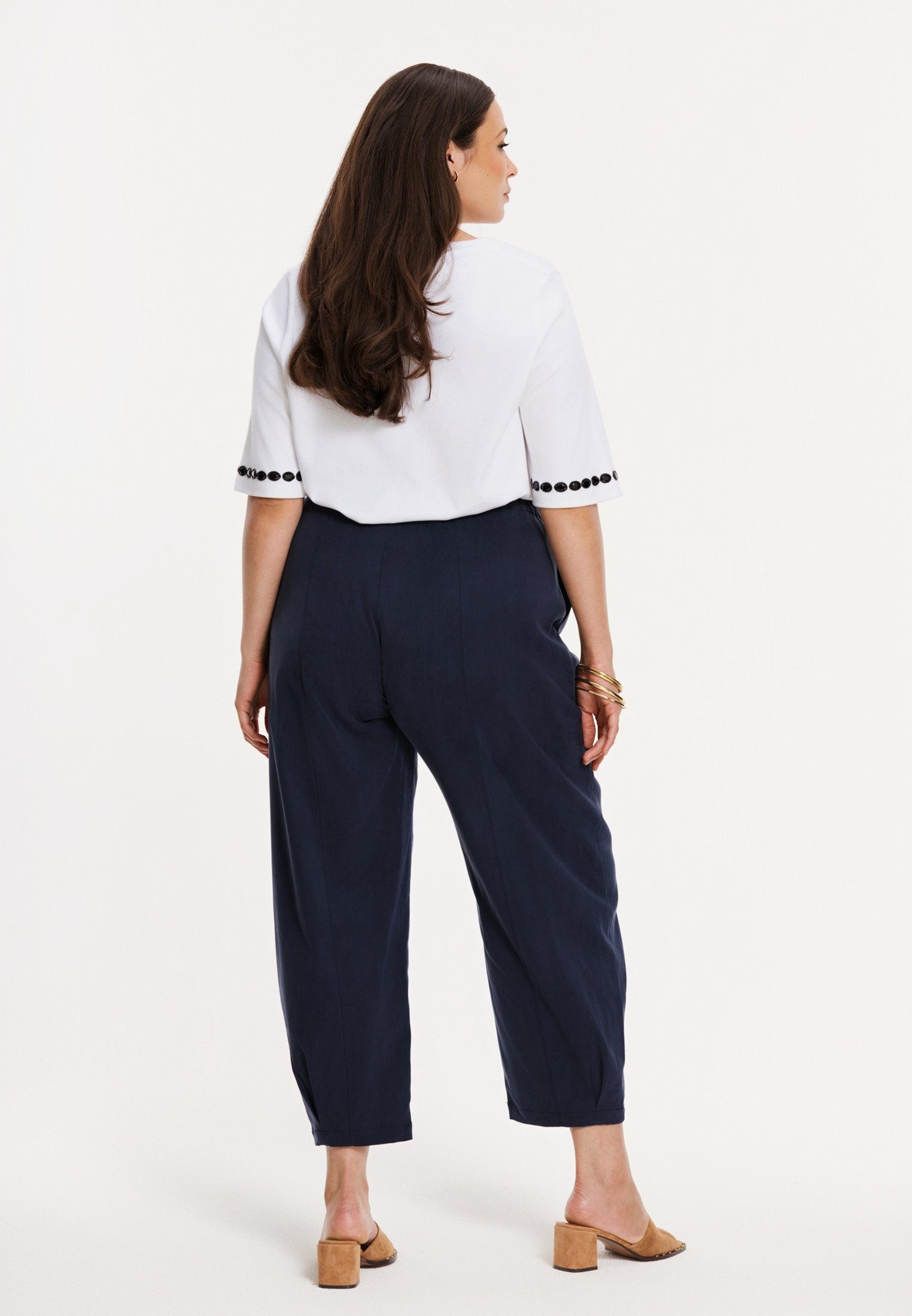 YOEK Langarmshirt Damen T-shirt Flare Fit