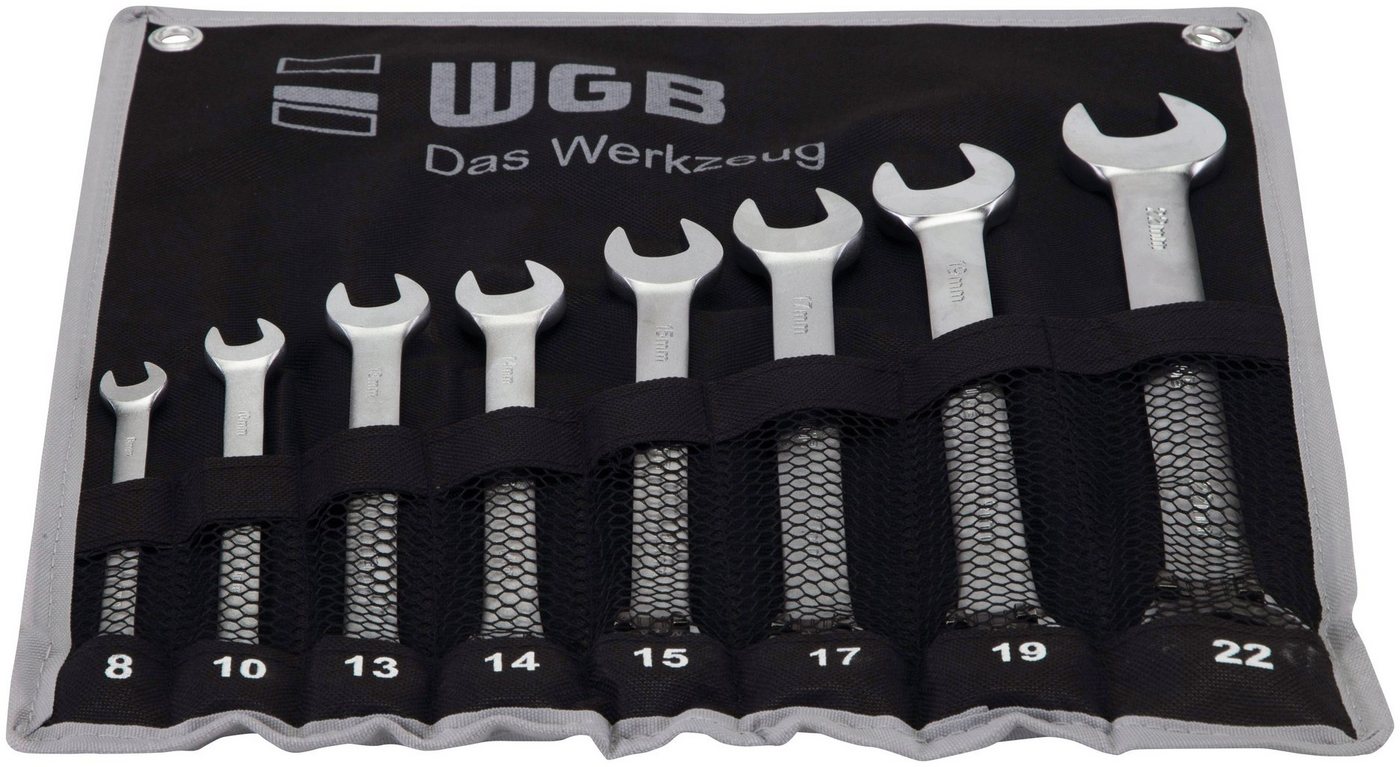 Thumbnail - WGB Das Werkzeug Maulschlüssel 235 RT Ringmaulschlüssel (Set, 8 St), mit Ratsche, Stahl