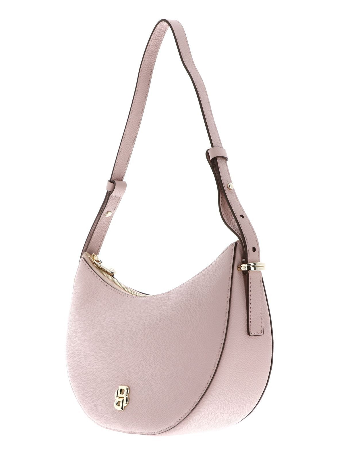 BOSS Schultertasche Halfmoon Shoulder Bag, aus echtem Rindsleder