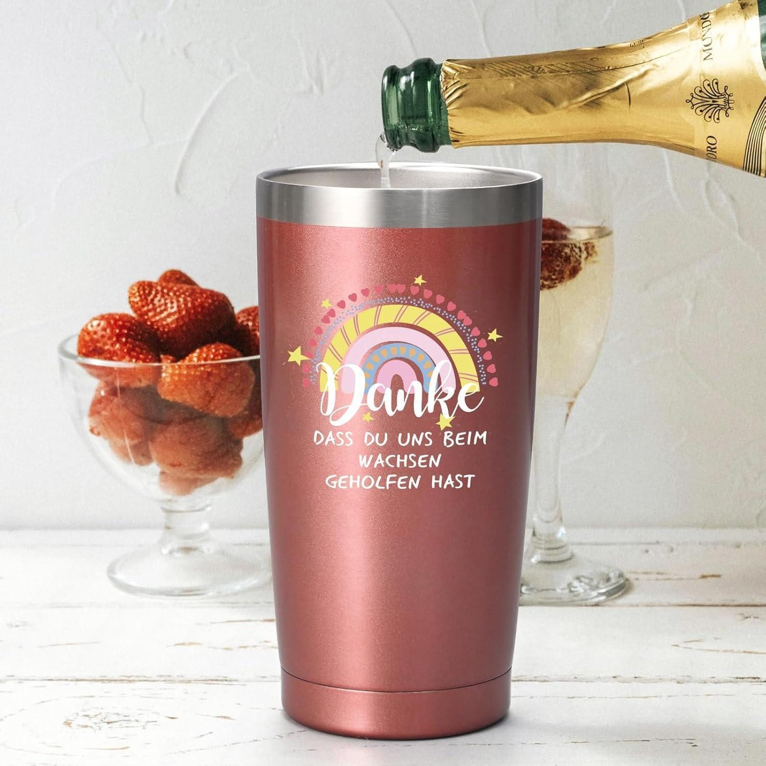 LuxusKollektion Coffee-to-go-Becher Becher to go 600ml Roségold