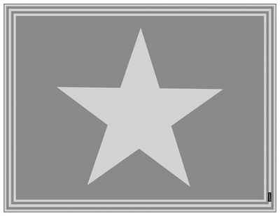 Vinylteppich Buddy Stella Grey, MySpotti, rechteckig, Höhe: 0,5 mm, statisch haftend