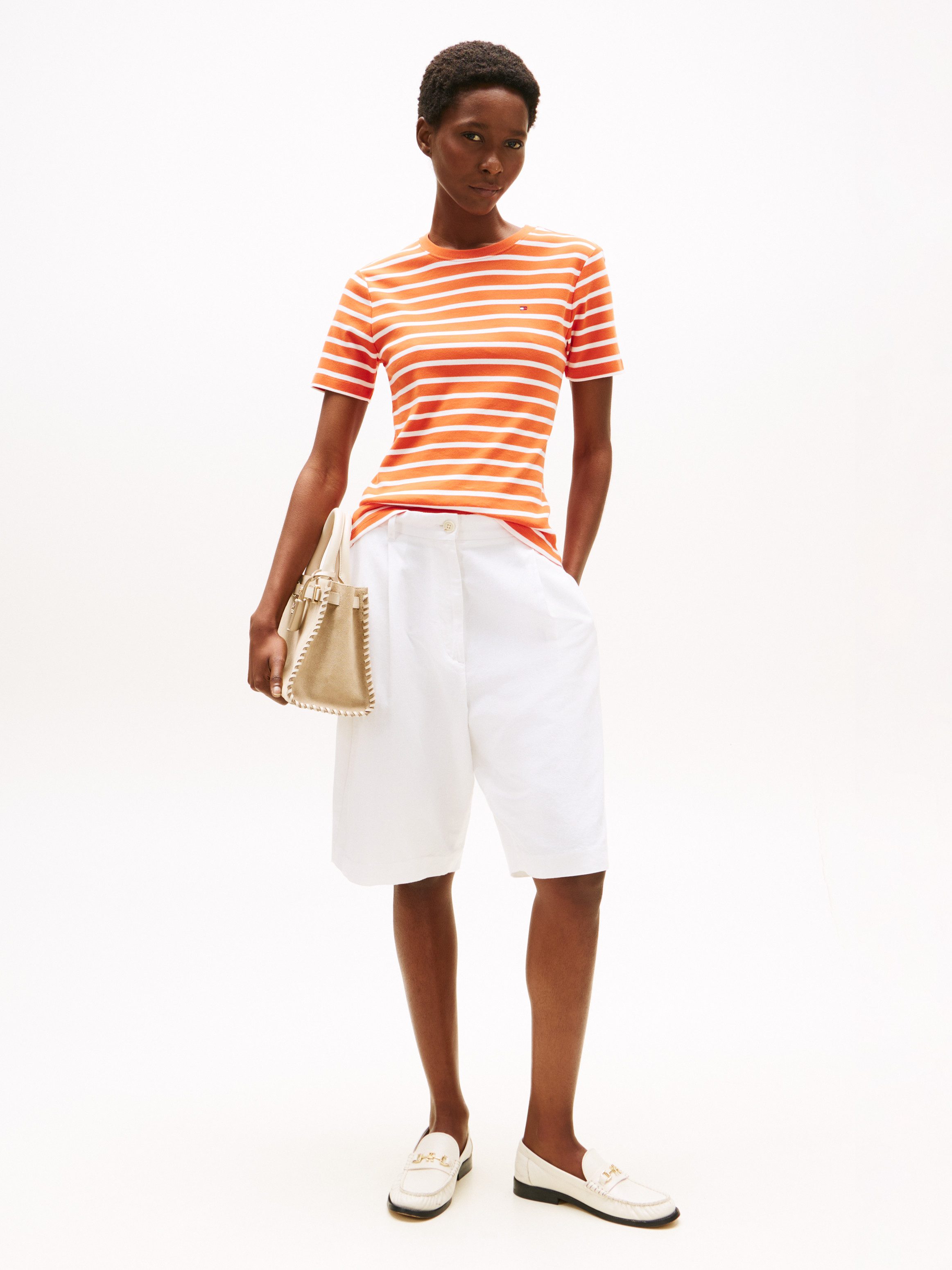 Tommy Hilfiger T-Shirt SLIM CODY C-NK SS Baumwolle, slim fit günstig online kaufen