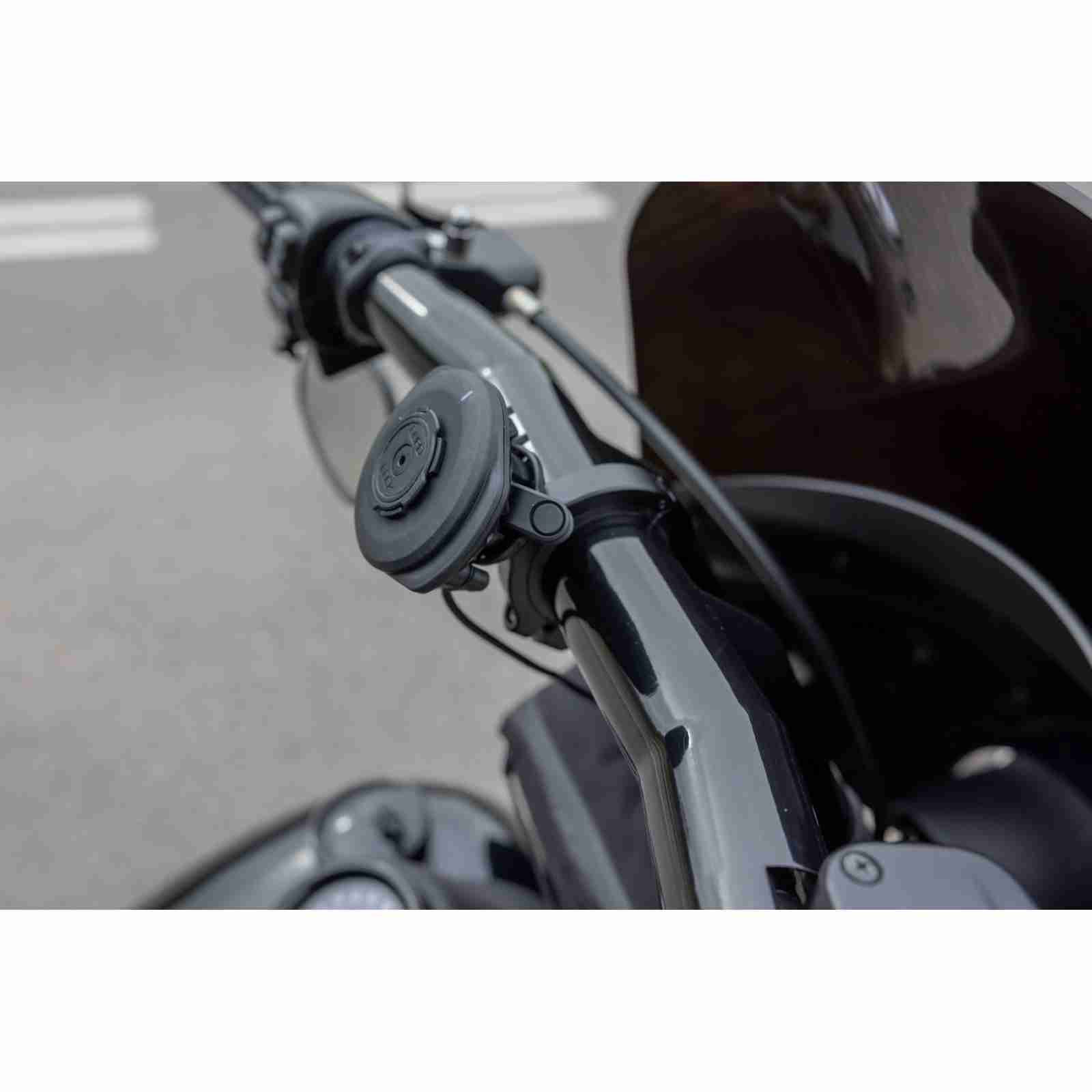 Quad Lock Handy-Halterung Quad Lock Pro Large Smartphone-Halterung für Lenker Schwarz
