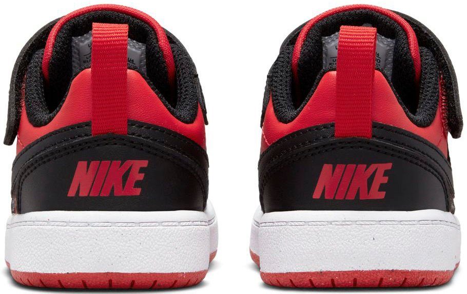 Nike Sportswear Court Borough Low rot-schwarz Recraft (TD) Sneaker