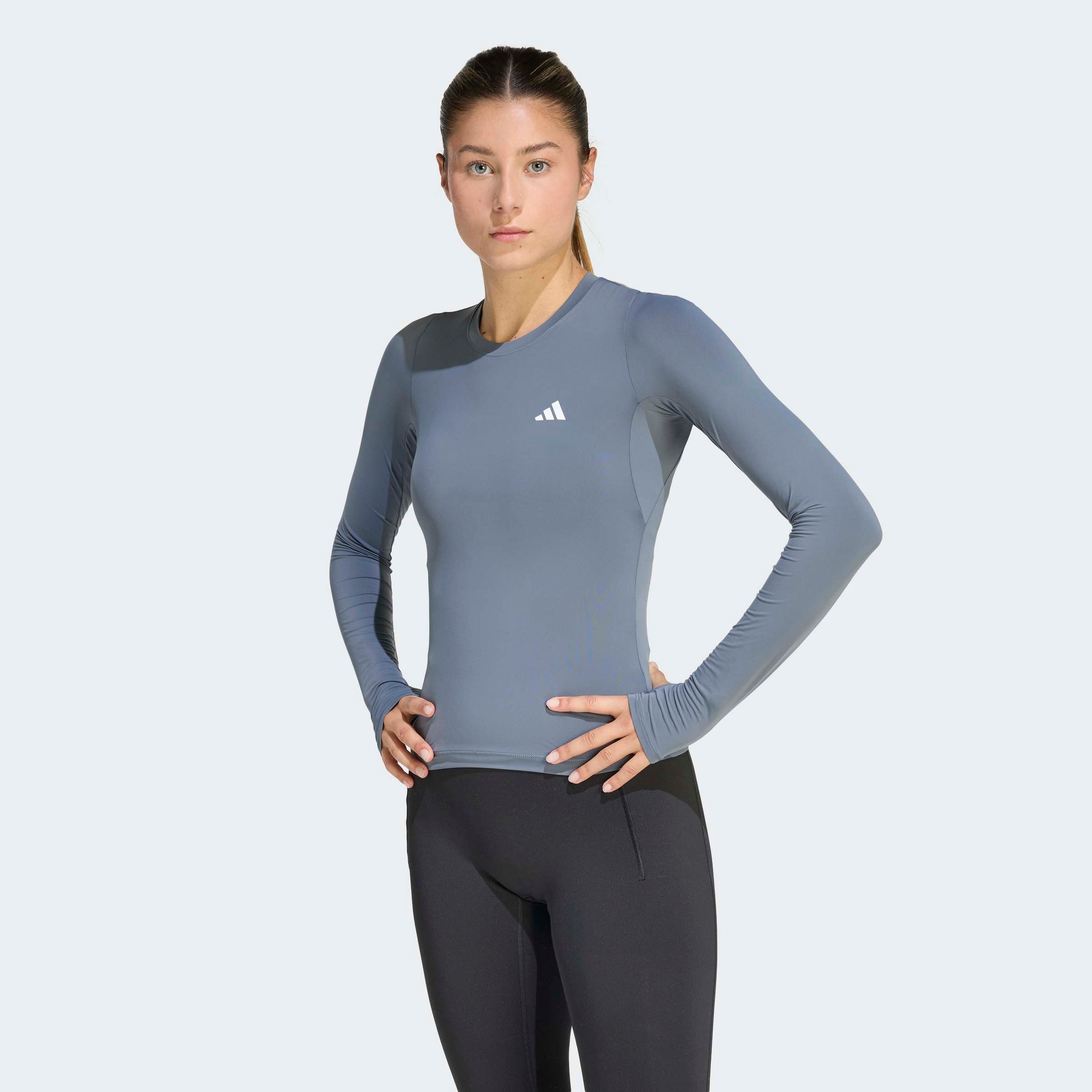 adidas Performance Funktionsshirt POWER ESSENTIALS WORKOUT CONTOUR LONGSLEE günstig online kaufen