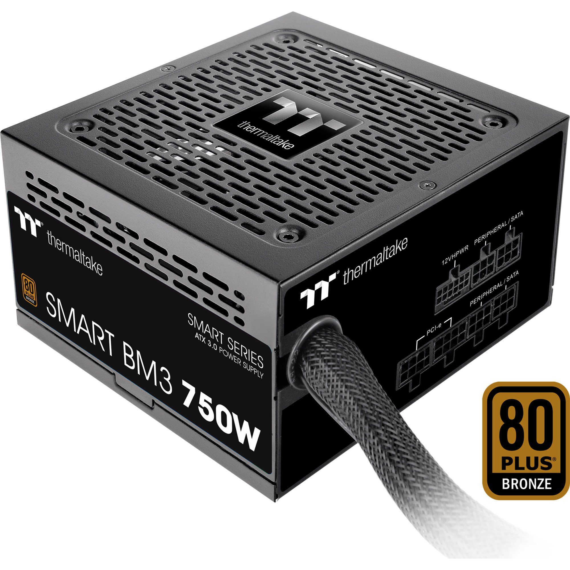 Thermaltake Thermaltake SMART BM3 750W, PC-Netzteil, (1x PC-Netzteil (80 PLUS Bronze)