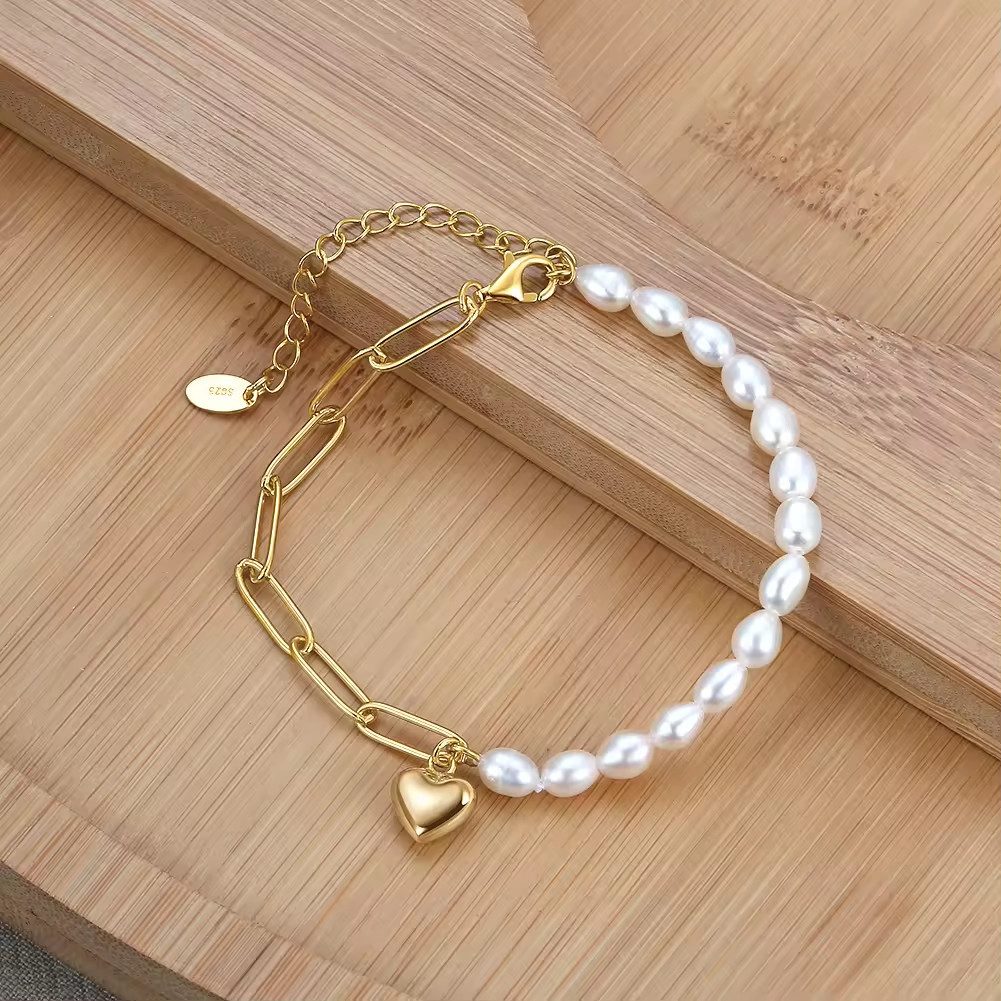 Runde Perlé Perlenarmband handgefertigtes Armband Stella günstig online kaufen