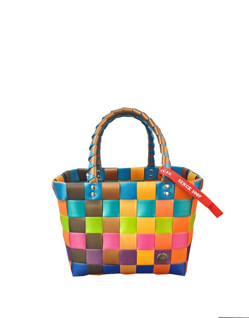 Witzgall Einkaufskorb Witzgall ICE BAG Mini Shopper 5008-99, Einkaufstasche multicolor, robuster, recycelter Kunststoff