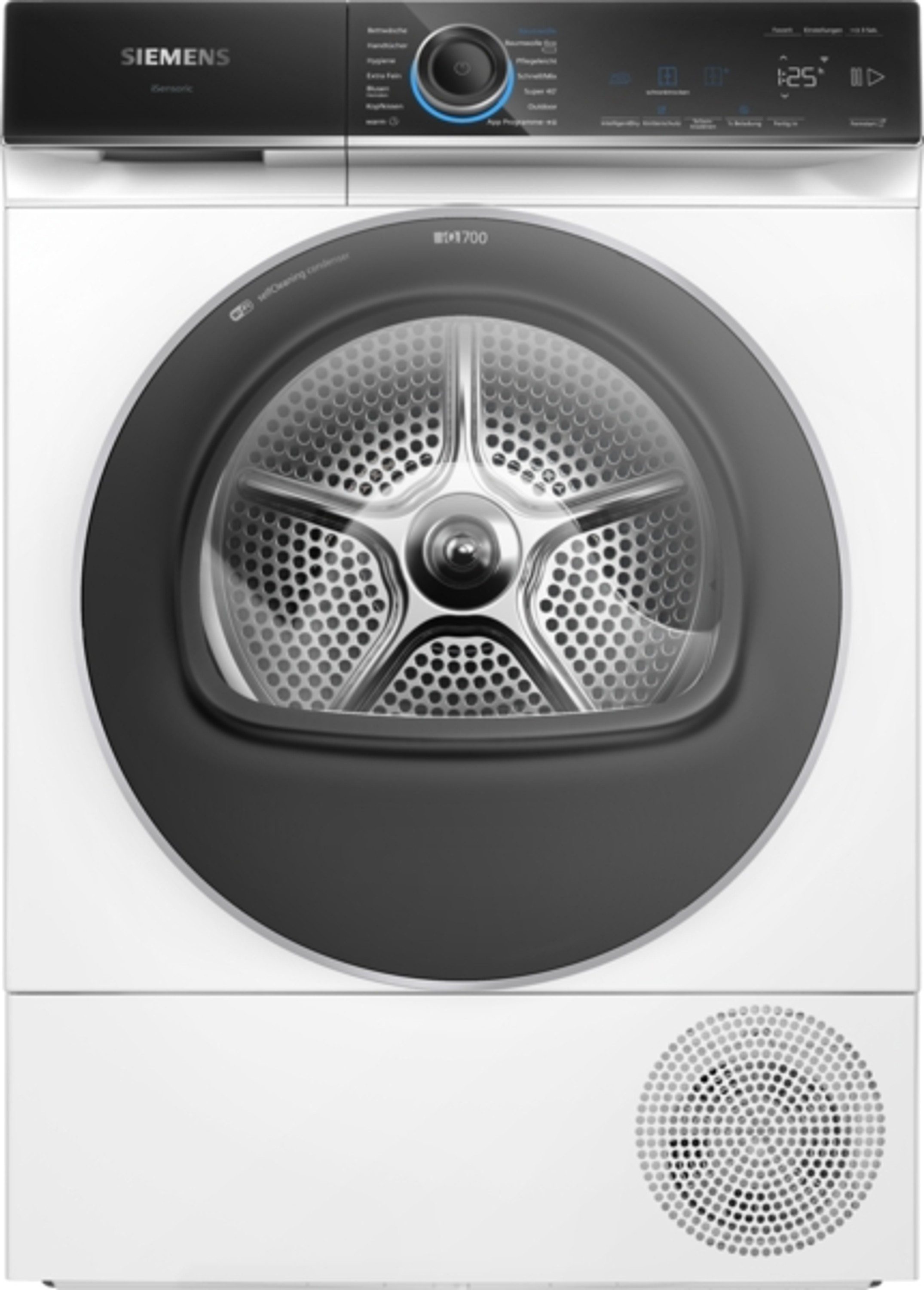SIEMENS Wärmepumpentrockner iQ700 WQ45B2B40, intelligentDry, schonendes, präzises Trockne