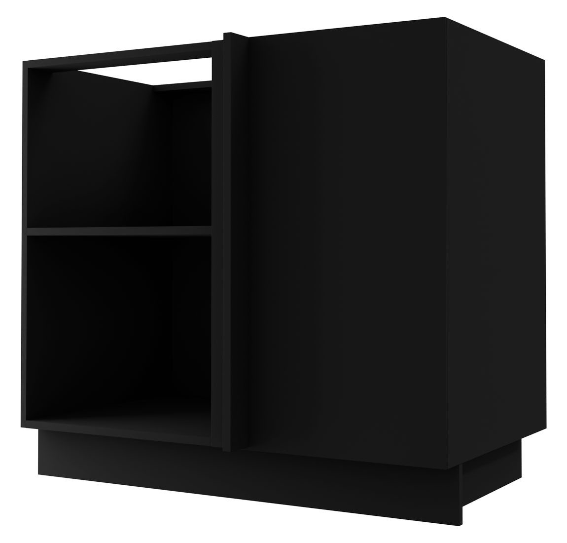 Feldmann-Wohnen Eckschrank Kvantum (1-türig, innen 1 günstig online kaufen