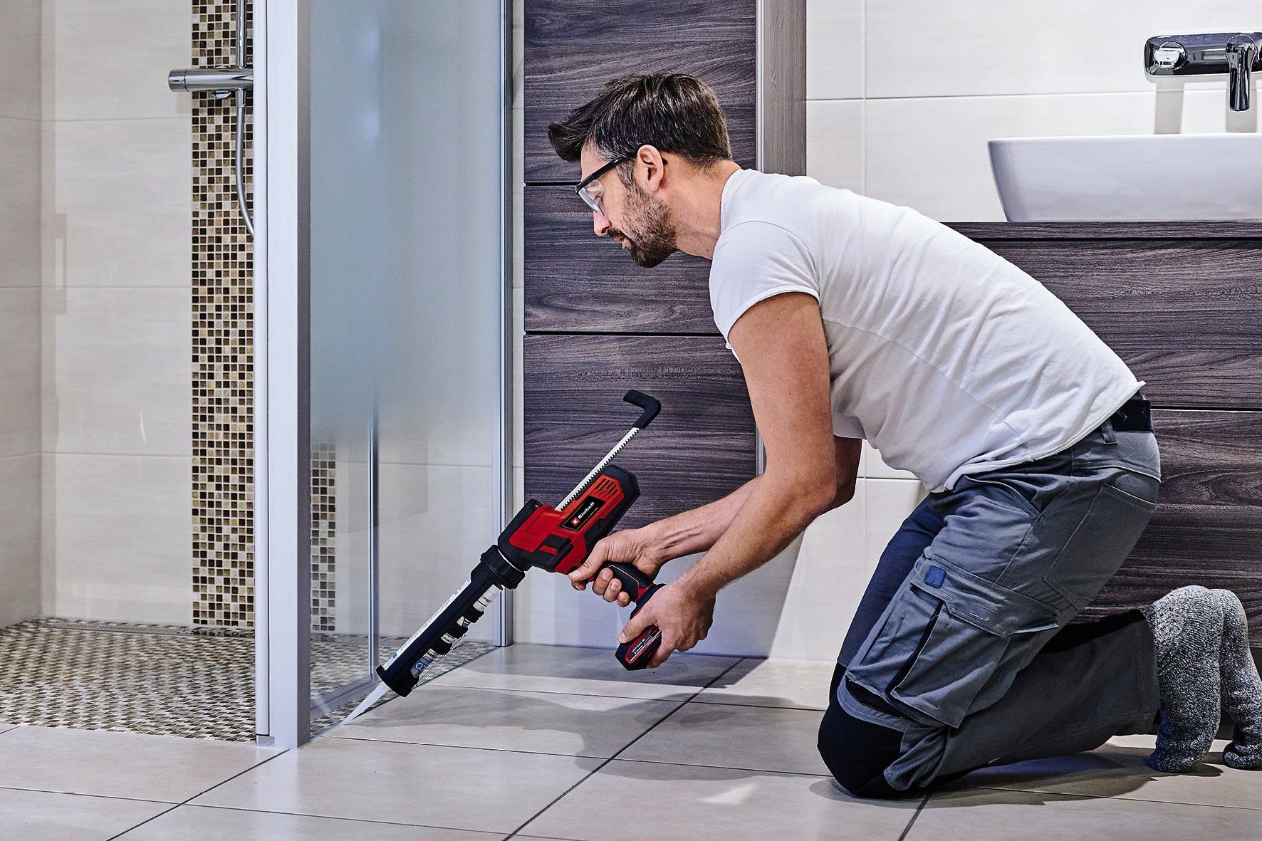 Einhell Akku-Kartuschenpistole Power X-Change TE-SG 18/10 Li - Solo, 310 ml, ohne Akku und Ladegerät – Bild 2 von 5