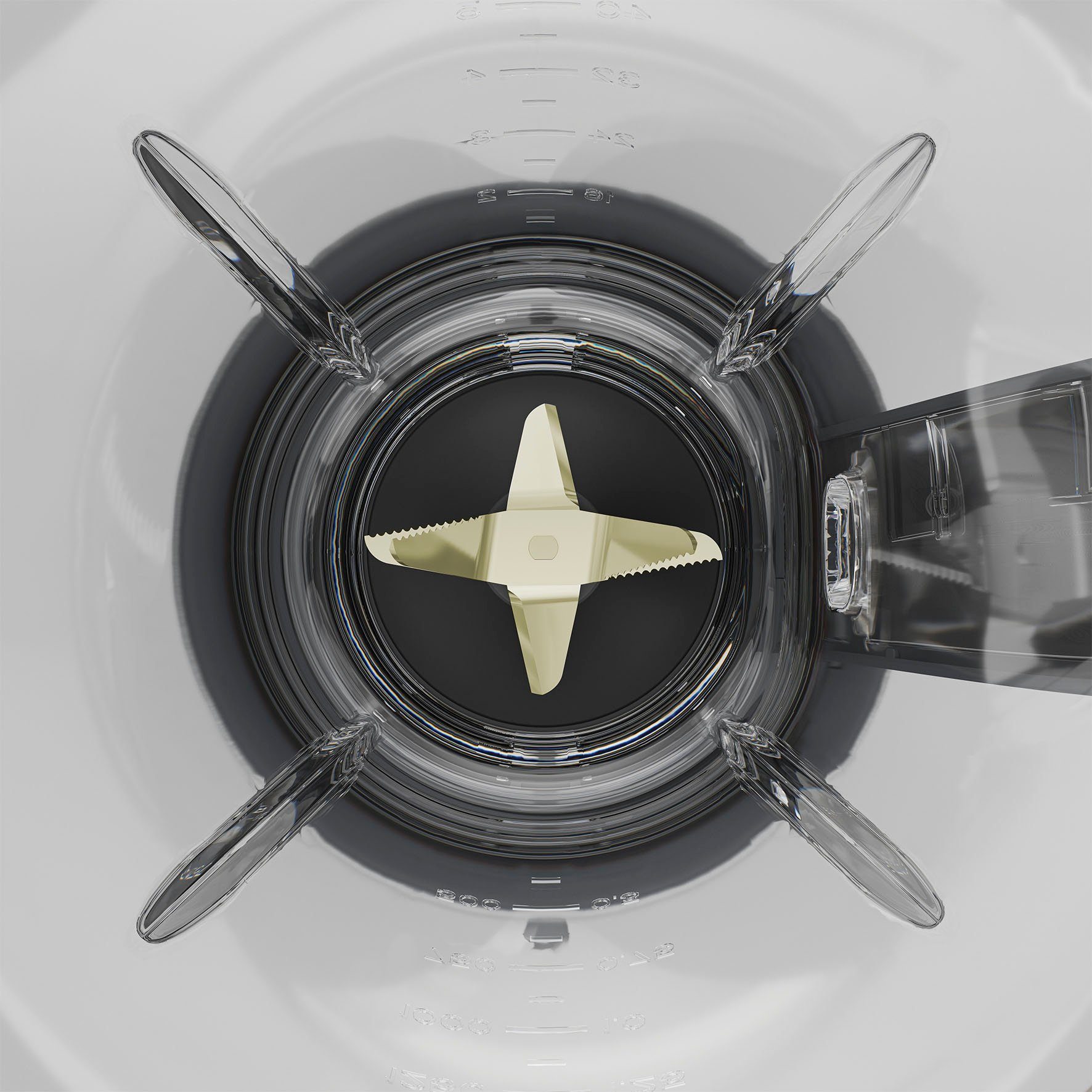 Grundig Elektrisches Rührwerk Delisia NovusTM SM 7140, 800 W, 6 fach Edelstahlmesser; Hochwertiger Edelstahlkorpus; Zirkoniumklingen