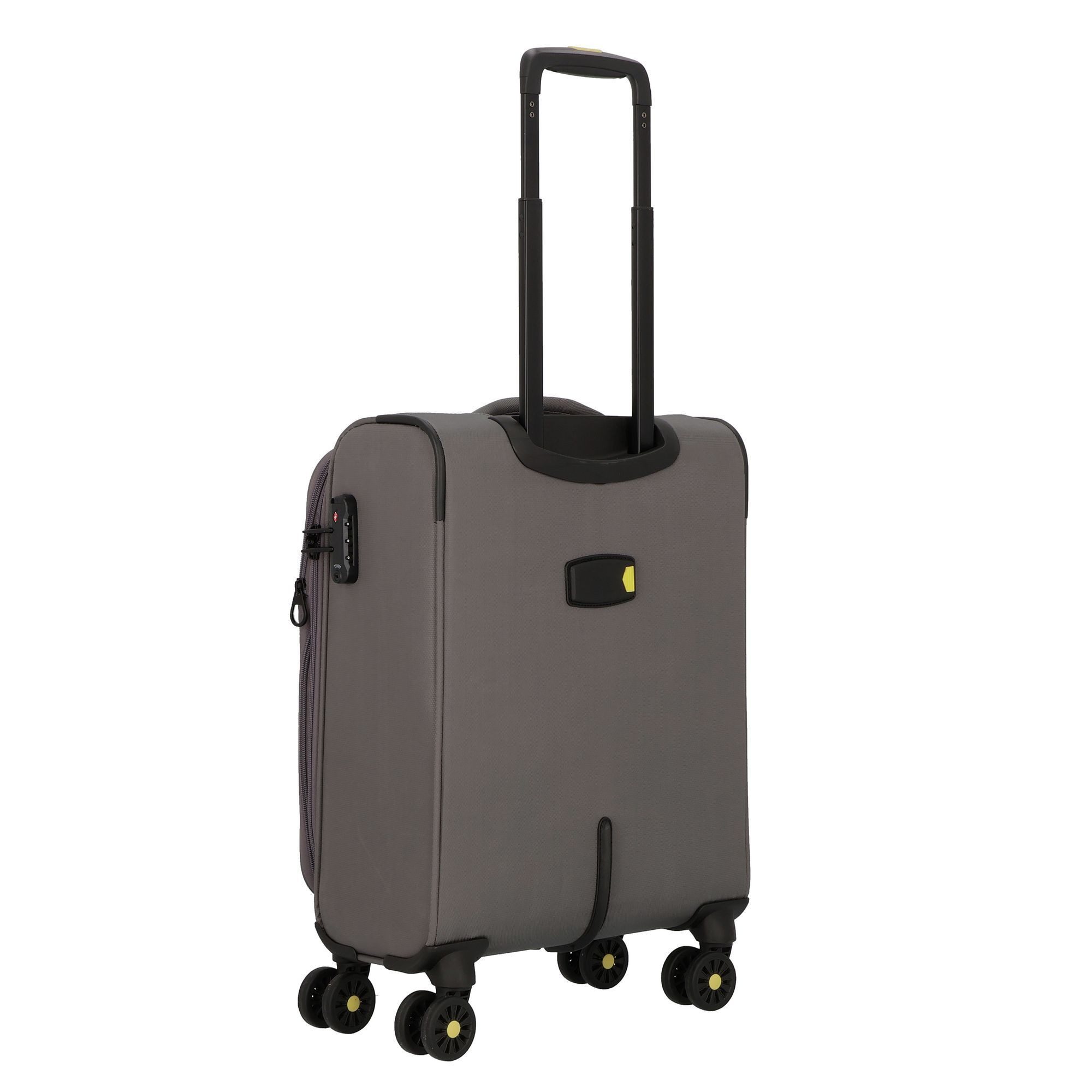 D&N Handgepäck-Trolley Travel Line, 4 Rollen, Nylon