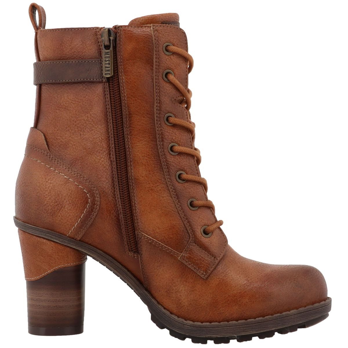 Mustang Shoes 15M0162006-cognac Stiefelette günstig online kaufen