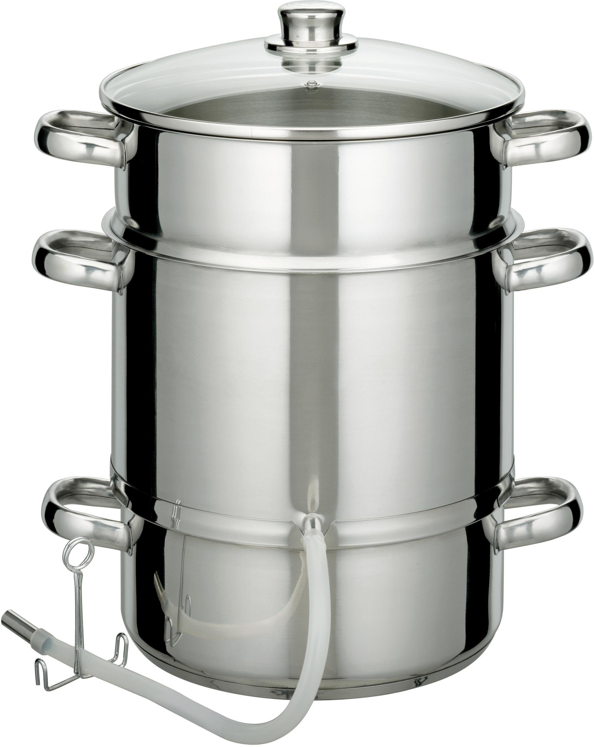 GSW Einkochtopf, Edelstahl (1-tlg), Edelstahl, Induktion