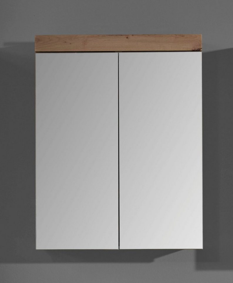INOSIGN Spiegelschrank Avena Breite 60 cm, wahlweise mit LED-Beleuchtung,  Badezimmerschrank