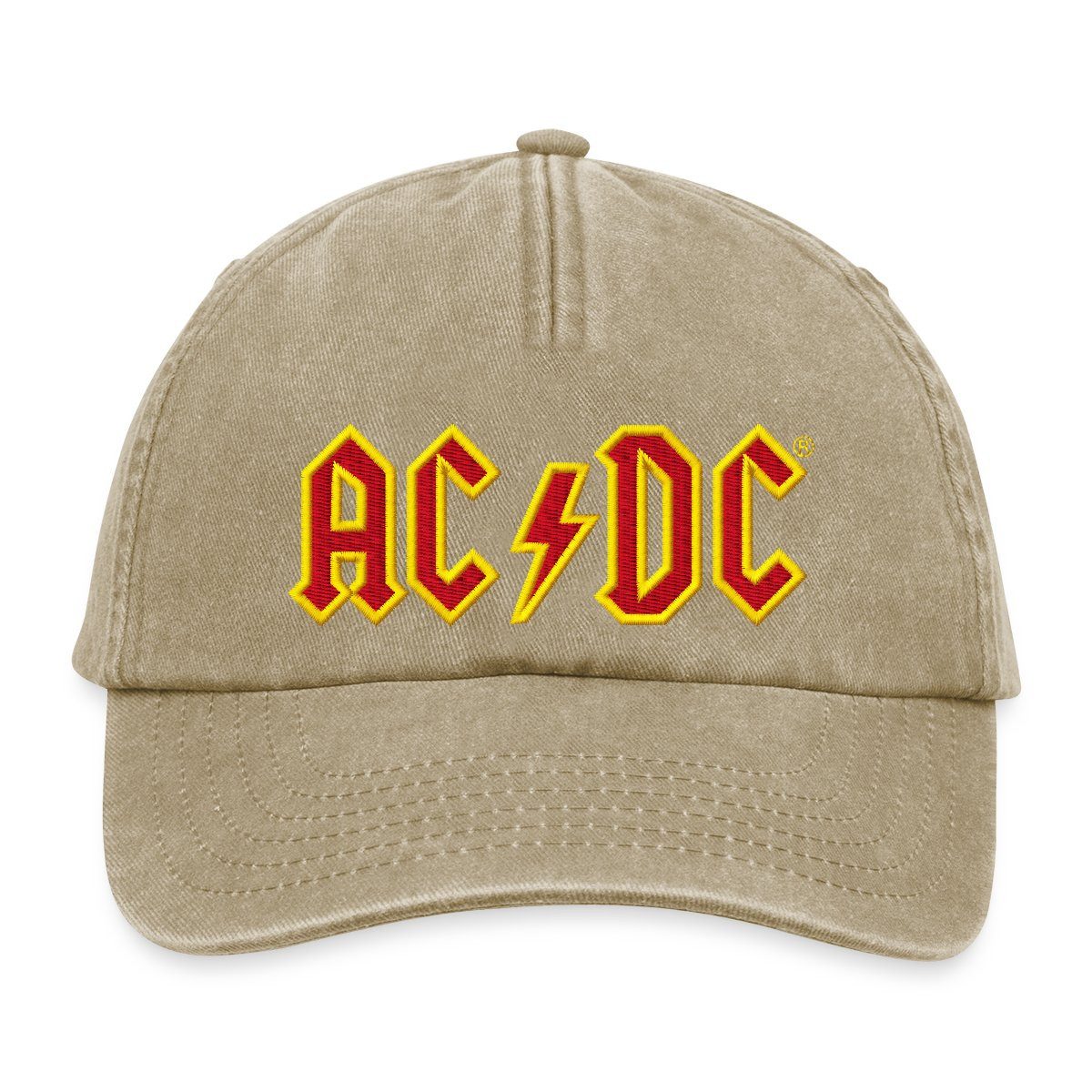 Spreadshirt Baseball Cap AC/DC In Rot günstig online kaufen