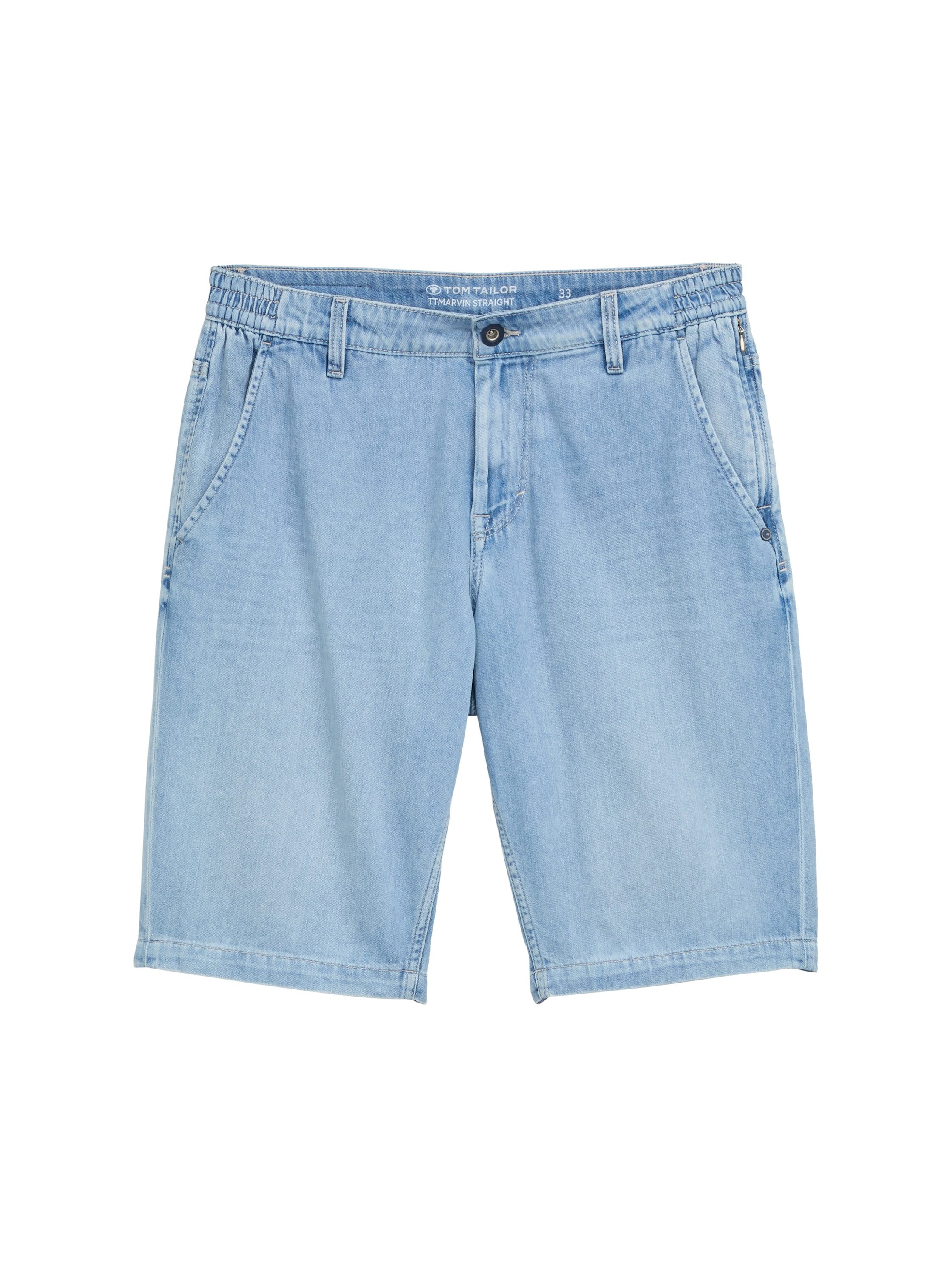 TOM TAILOR Caprihose TTMARVIN STRAIGHT ULTRALIGHT Джинси Шорти