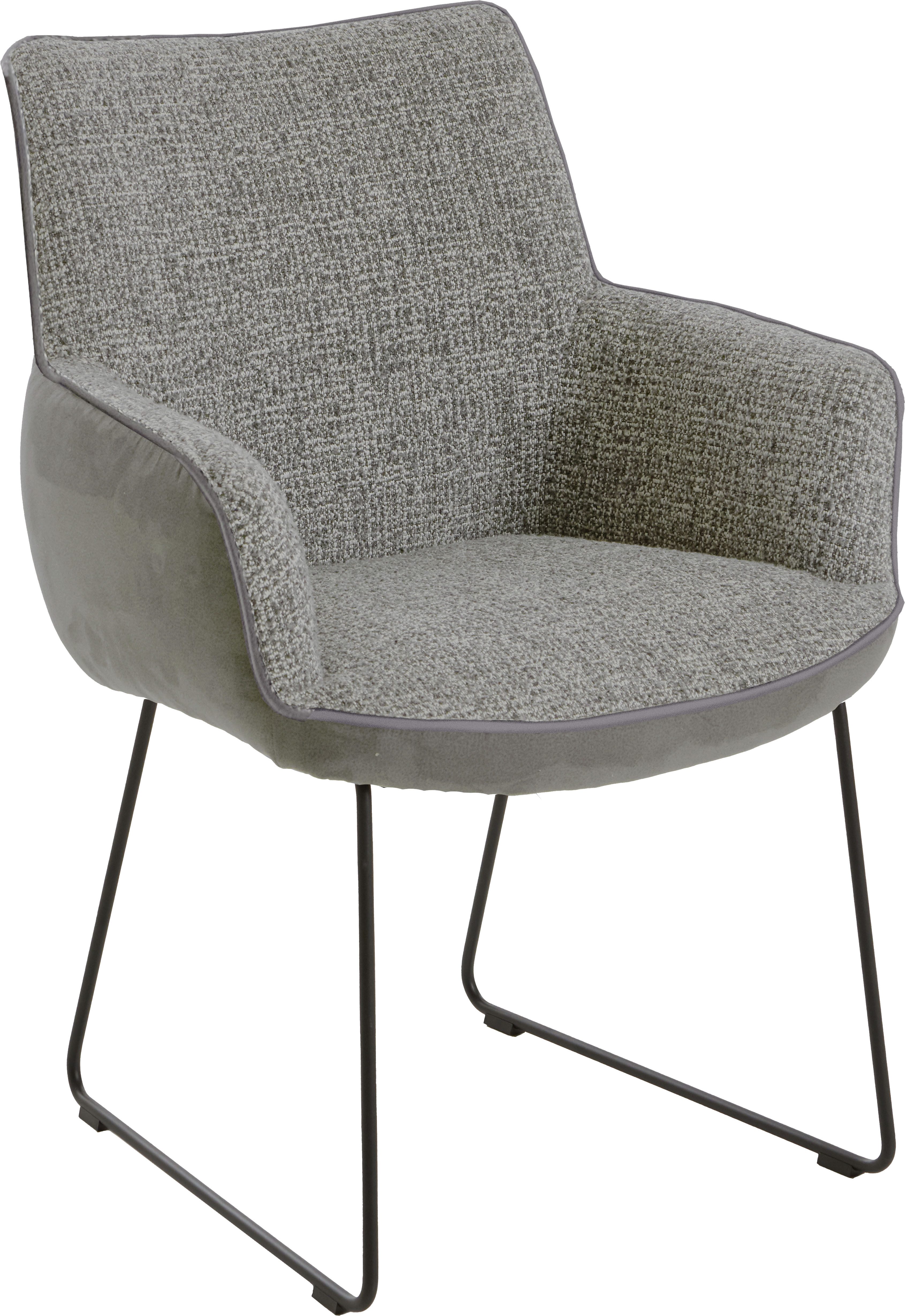 NIEHOFF SITZMÖBEL Esszimmerstuhl, 2er Set, Bezugskombination, Federkern, verschiedene Funktionen, Sh 50
