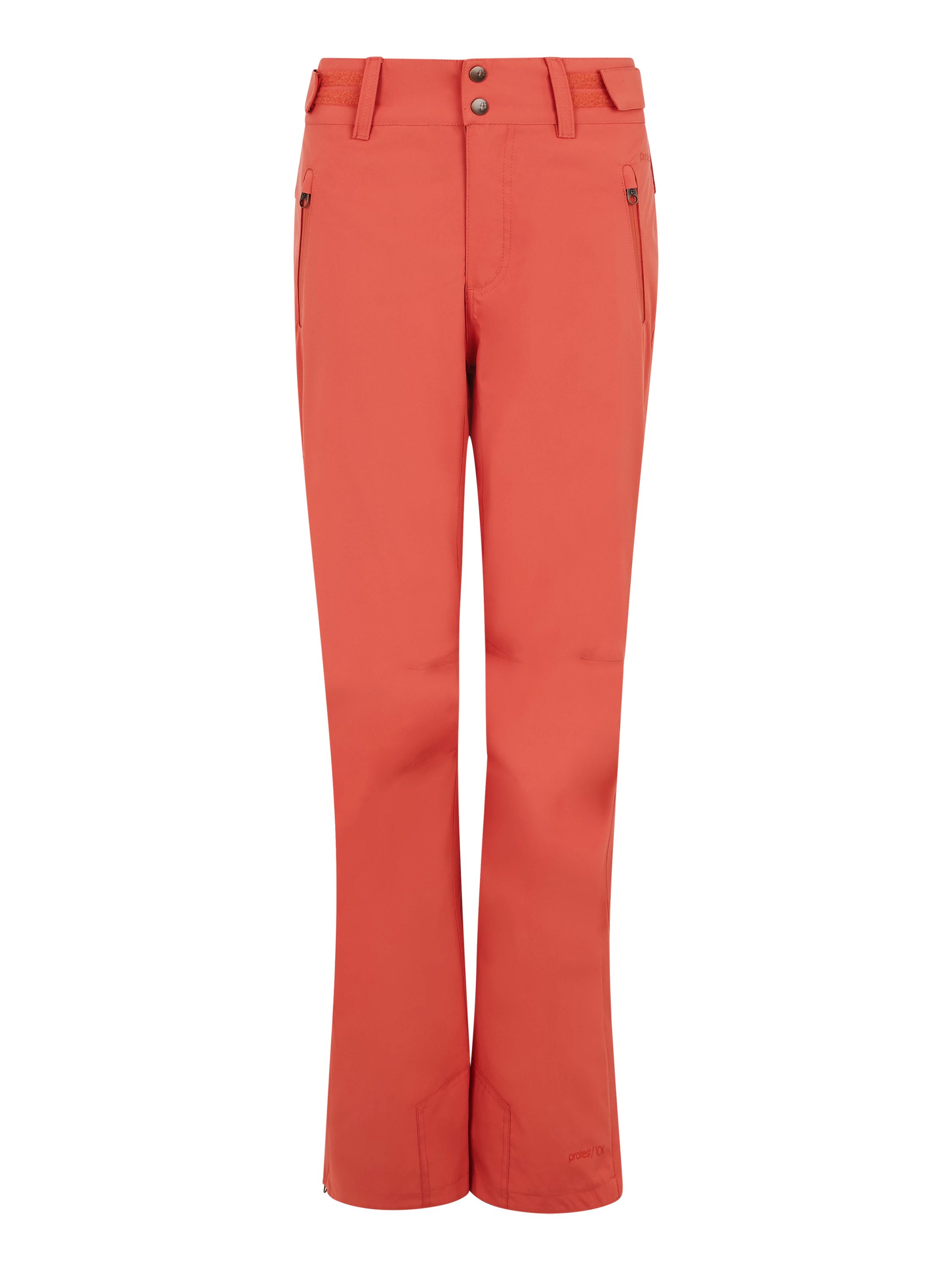 Red snowpants Tosca CINNAMON Protest Skihose