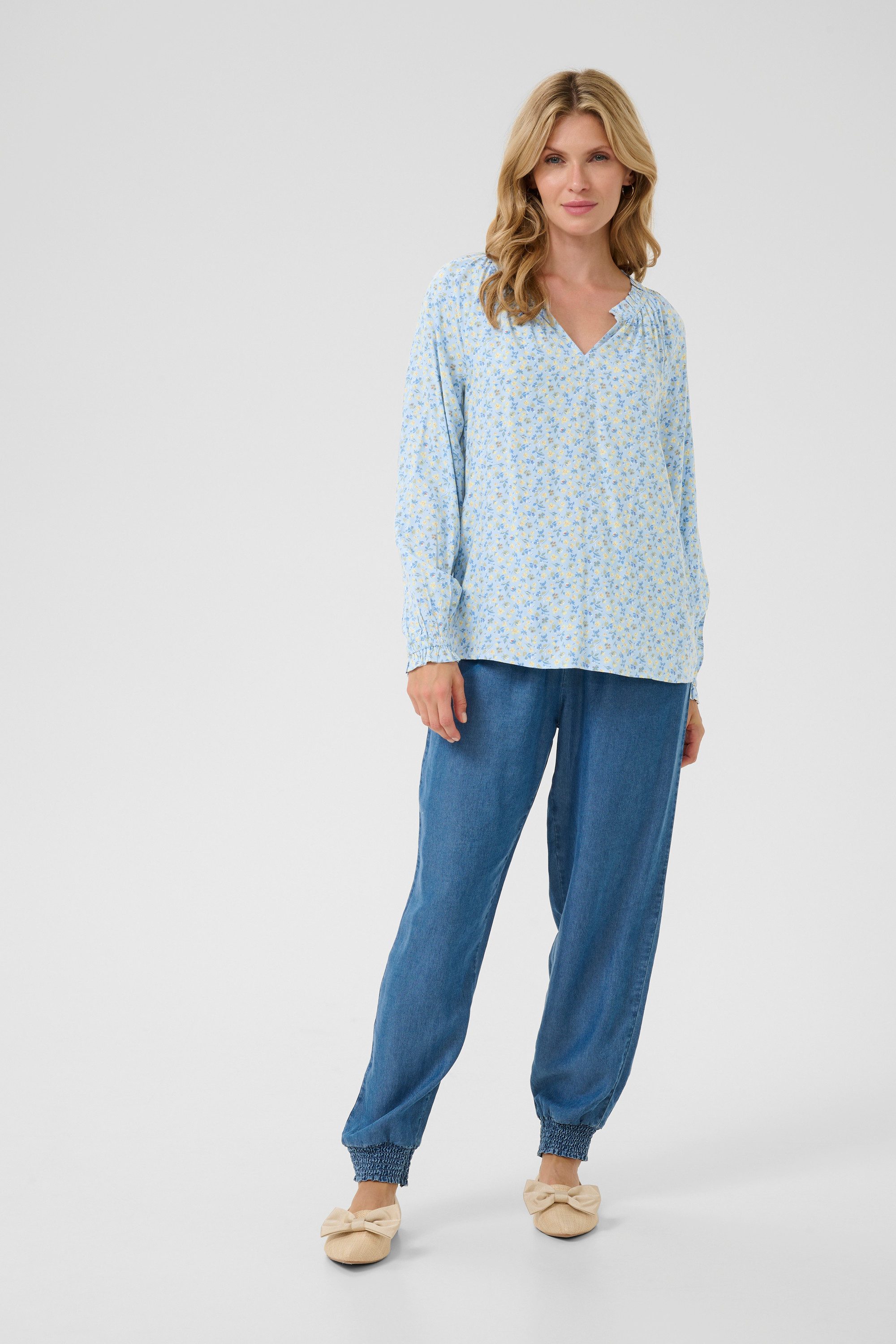 Cream Langarmbluse Langarm-Bluse CRTiah günstig online kaufen