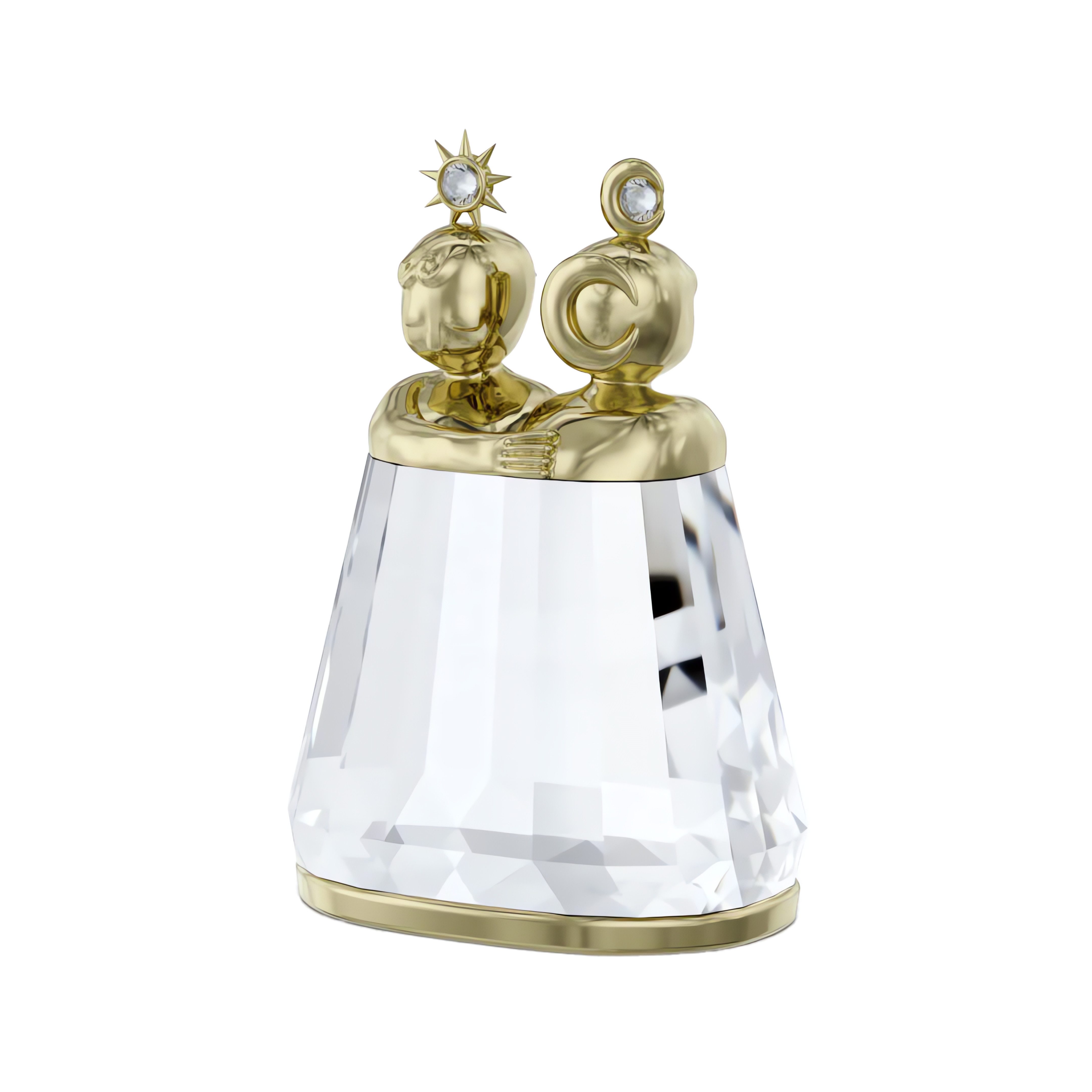 Swarovski Dekofigur Kristallfigur Sammelfigur Zodiac Zwillinge (1 St), Swarovski® Kristall