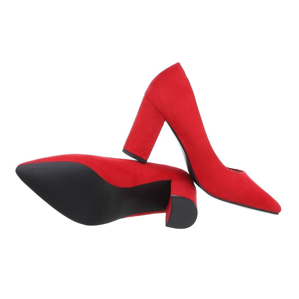 Ital-Design Damen Abendschuhe Elegant High-Heel-Pumps Blockabsatz High Heel günstig online kaufen