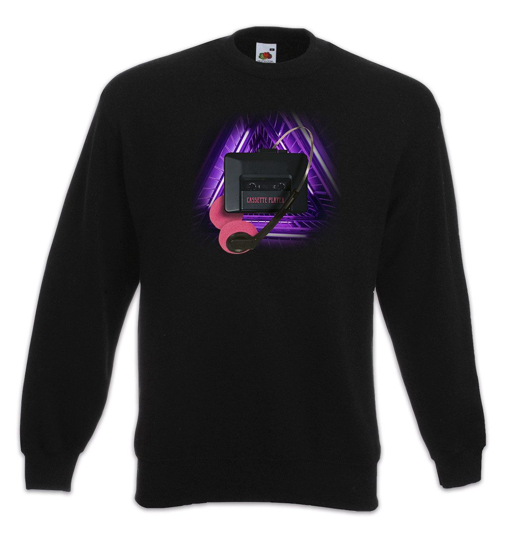Sweatshirt Cassette Player II Sweatshirt Audio Kassette MC Retro Mixtape