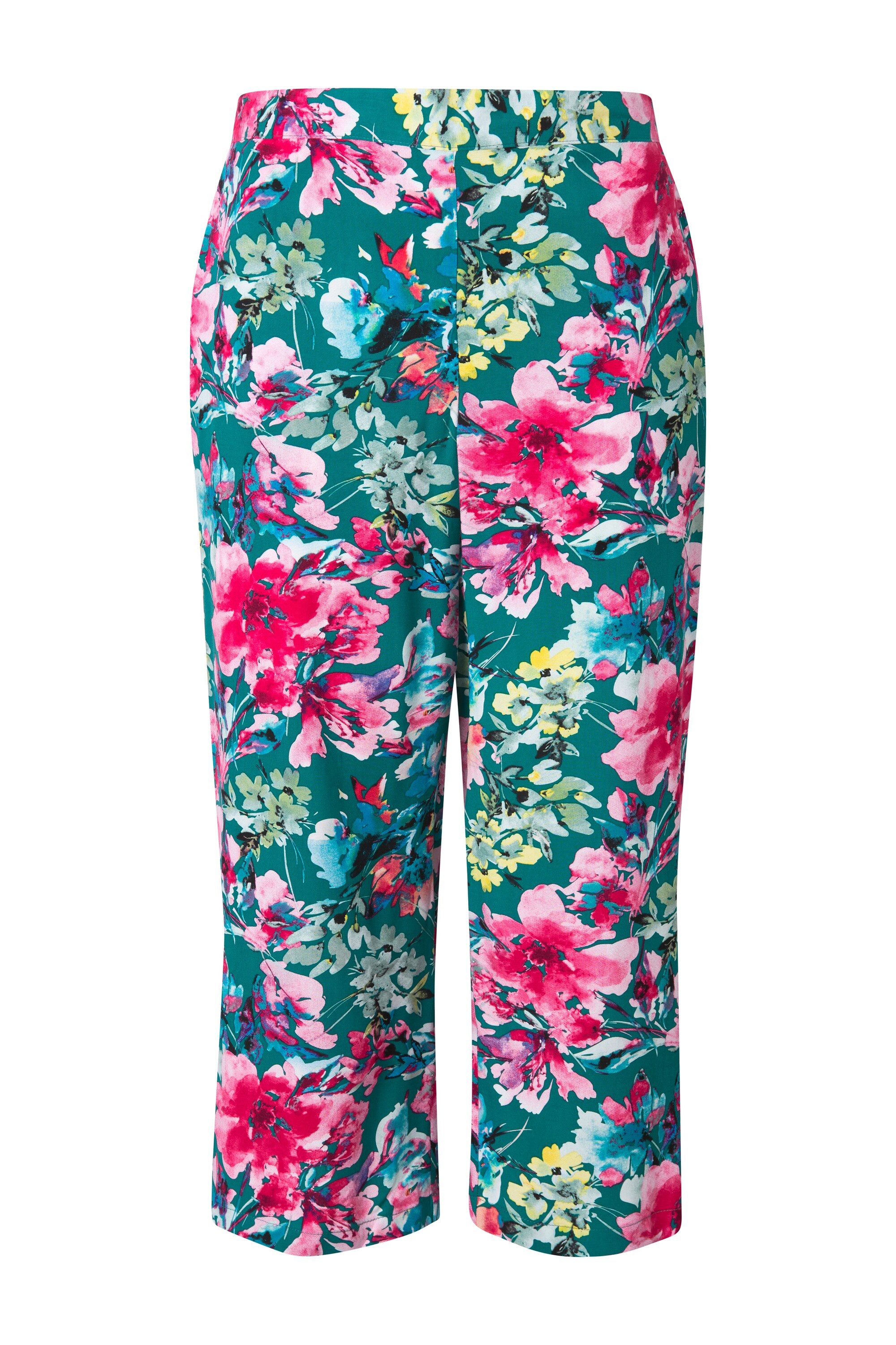 MIAMODA Culotte Culotte weites Bein Blumenmuster günstig online kaufen